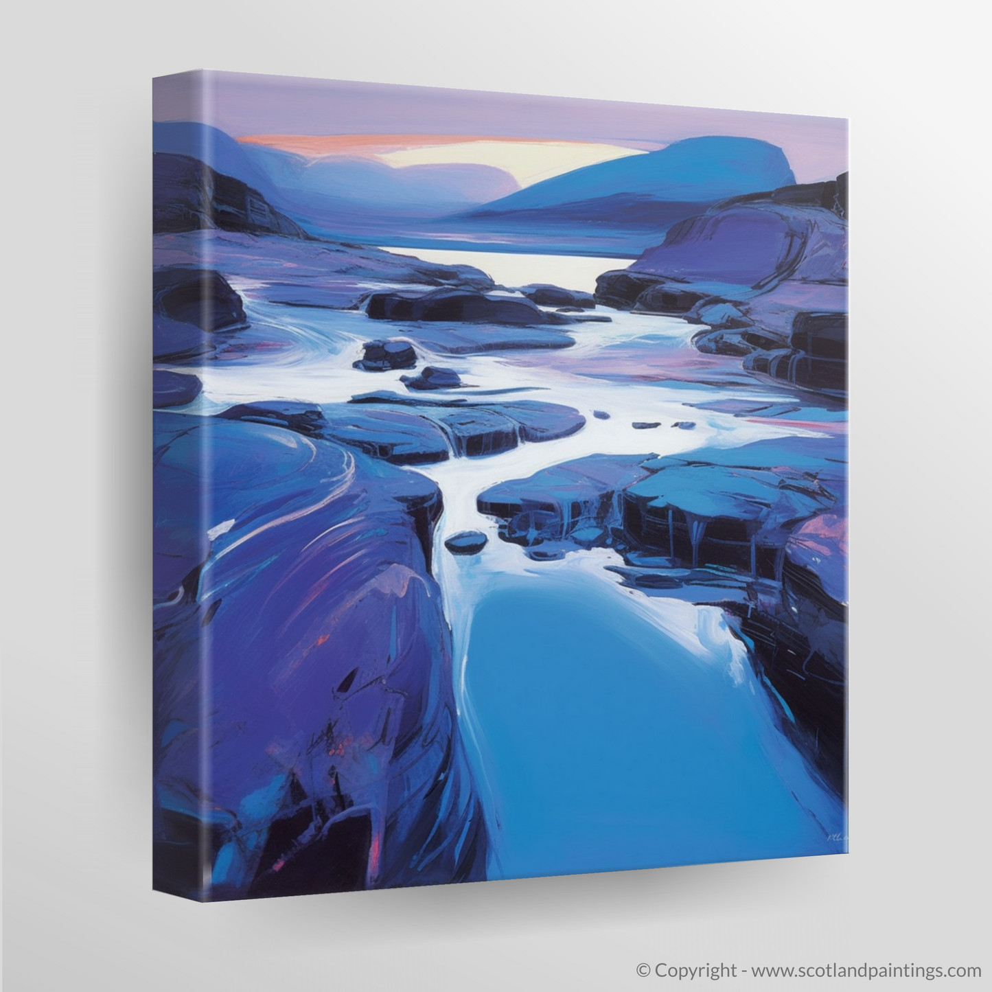 Enchanted Dusk at the Isle of Skye Fairy Pools