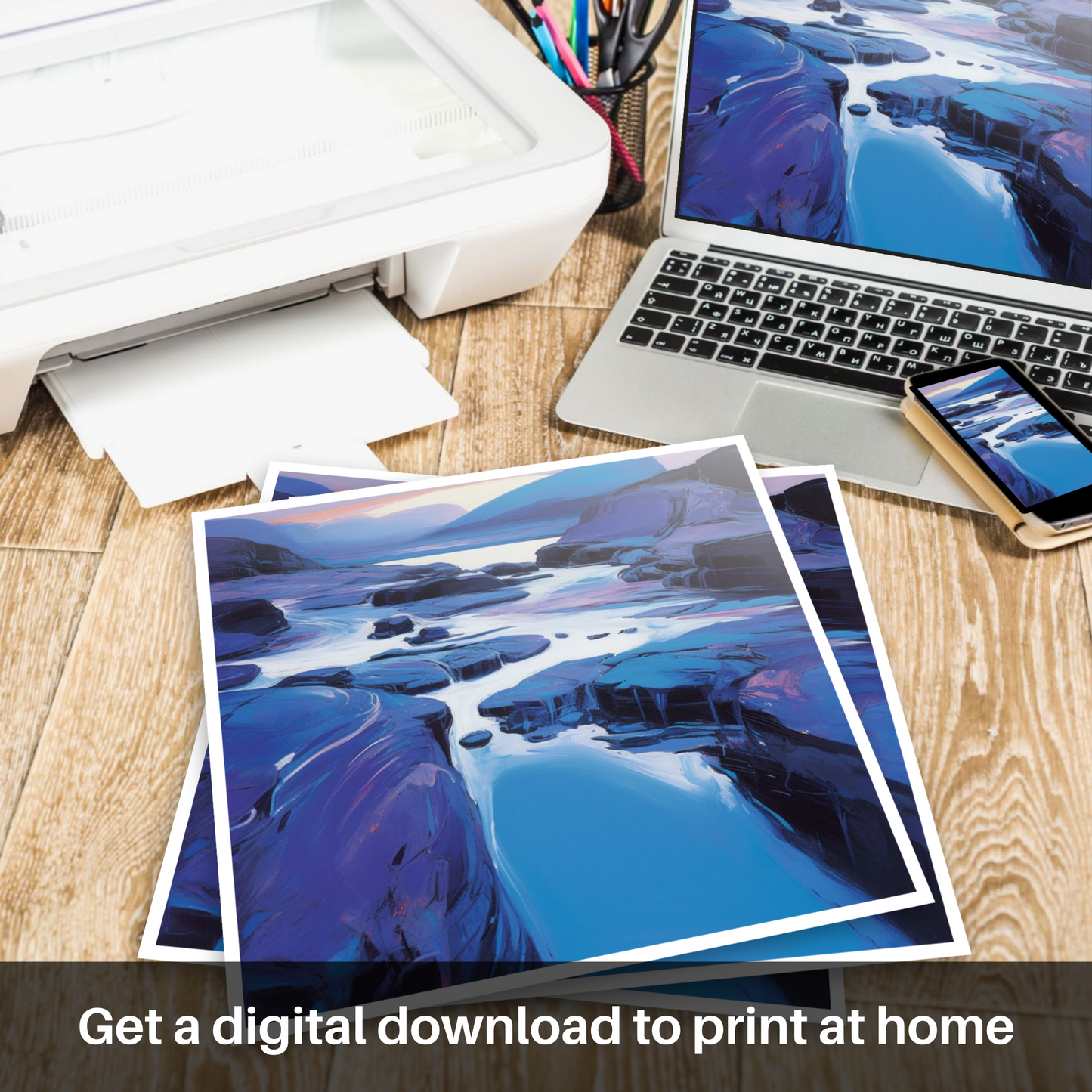 Enchanted Dusk at the Isle of Skye Fairy Pools