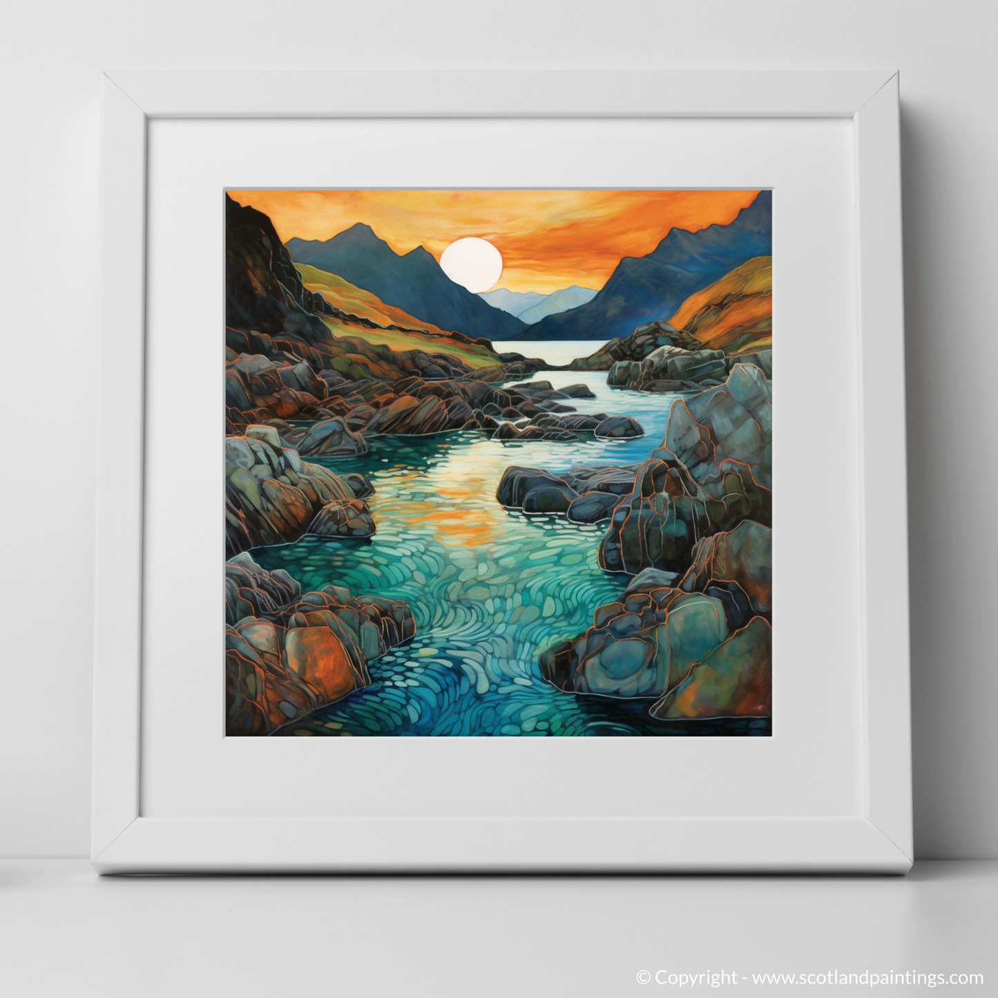 Enchanted Sunset at Skye's Fairy Pools