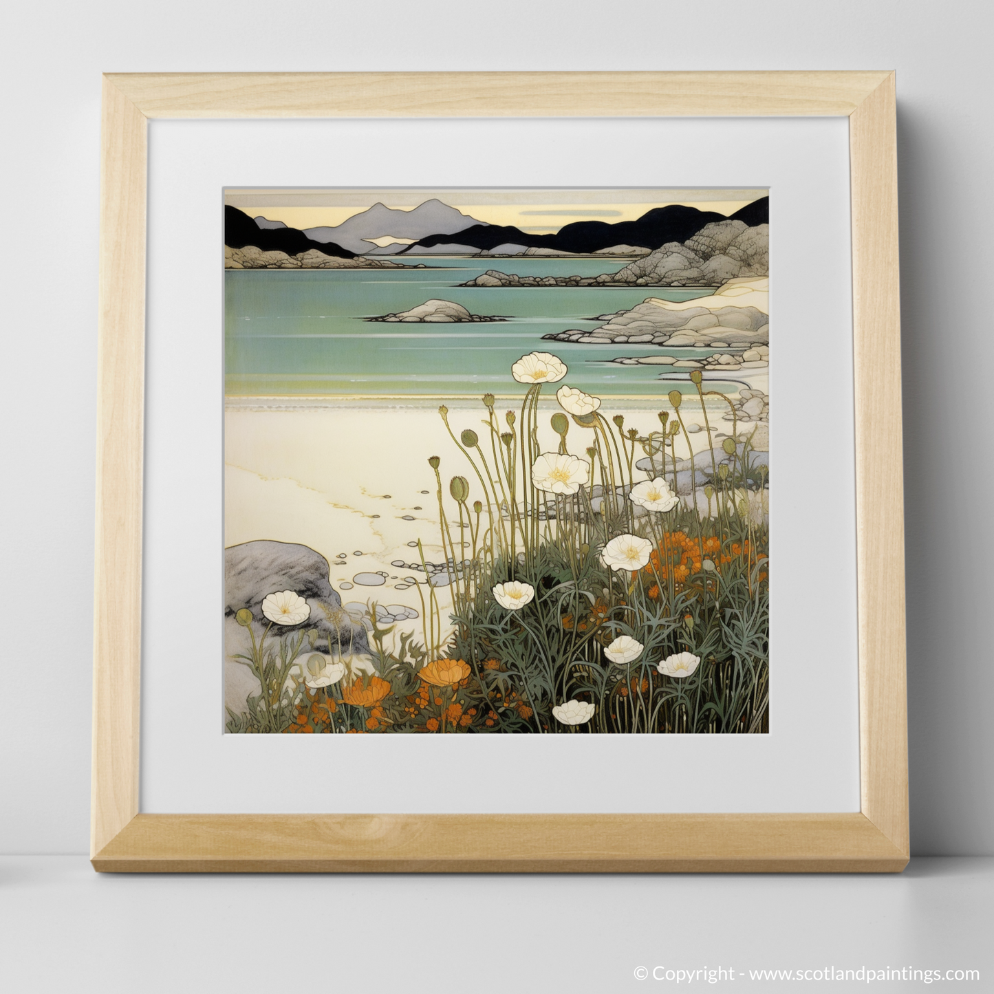 Art Nouveau Escape to Silver Sands of Morar