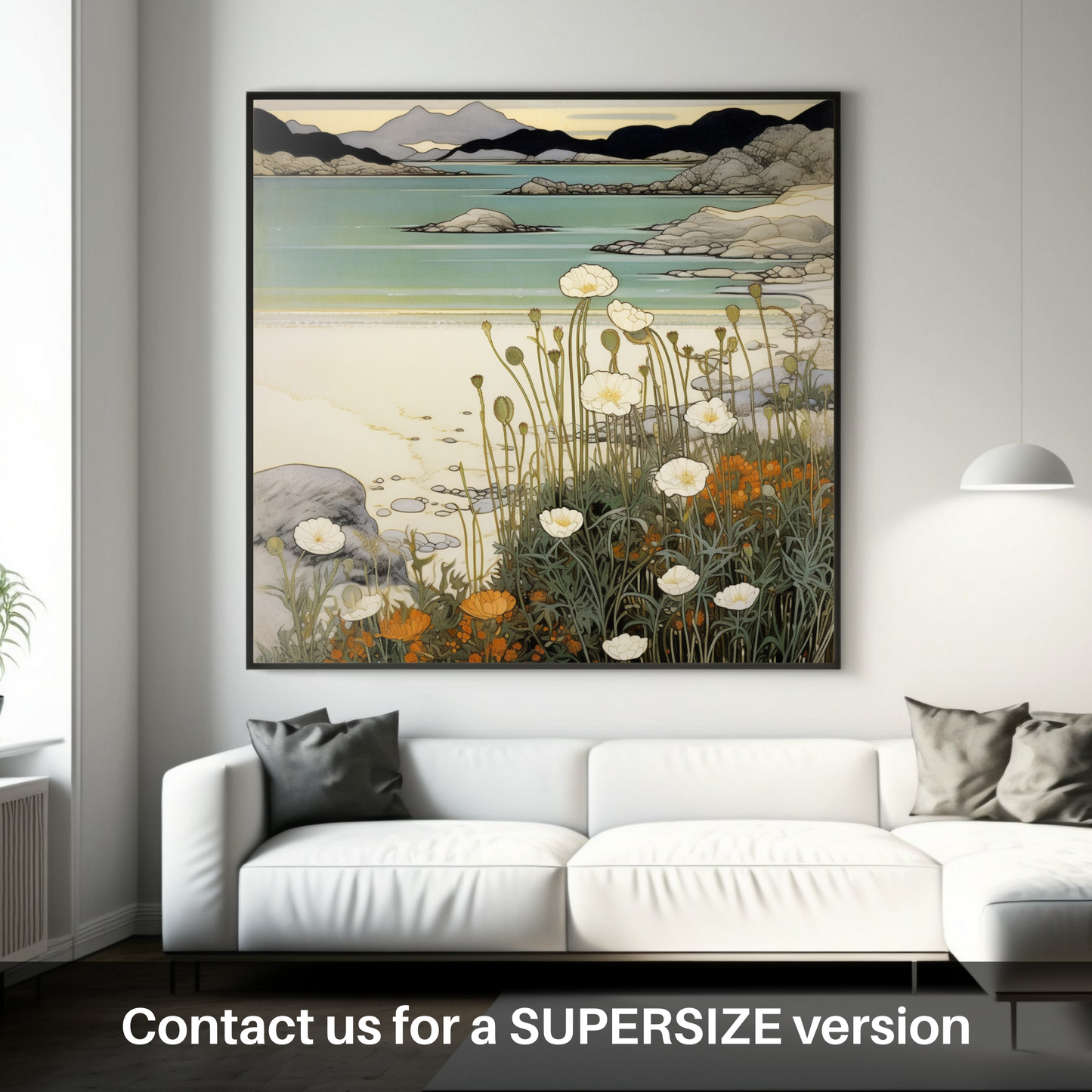 Art Nouveau Escape to Silver Sands of Morar