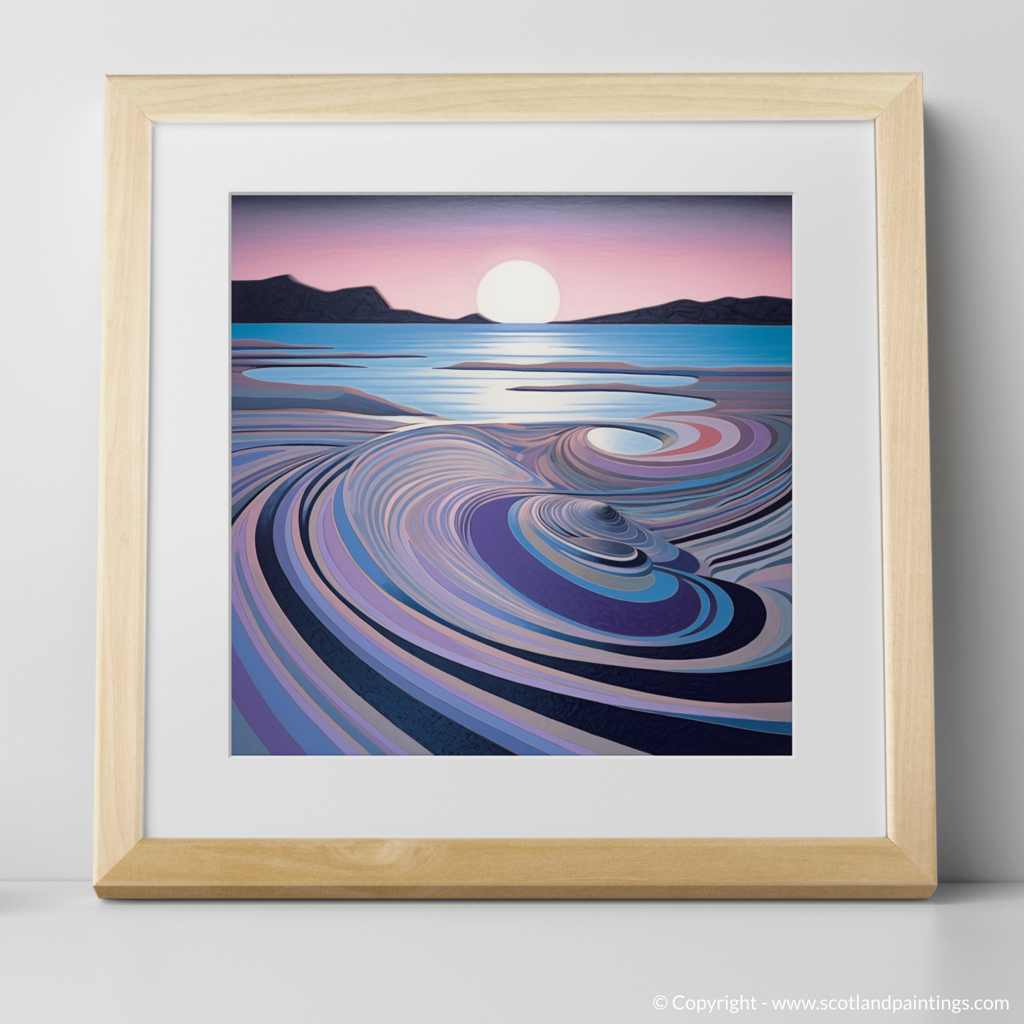 Dusk Embrace at the Silver Sands of Morar