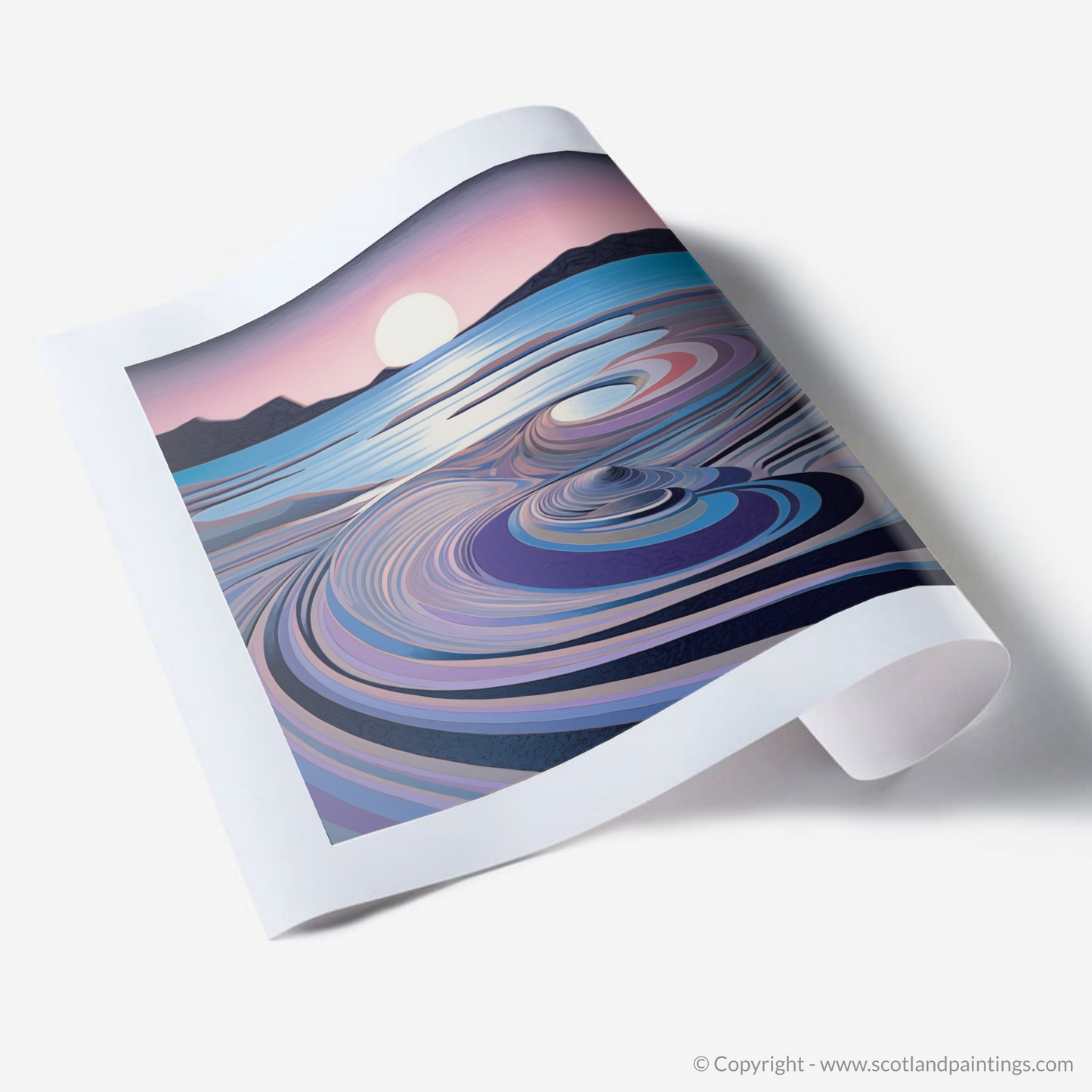 Dusk Embrace at the Silver Sands of Morar