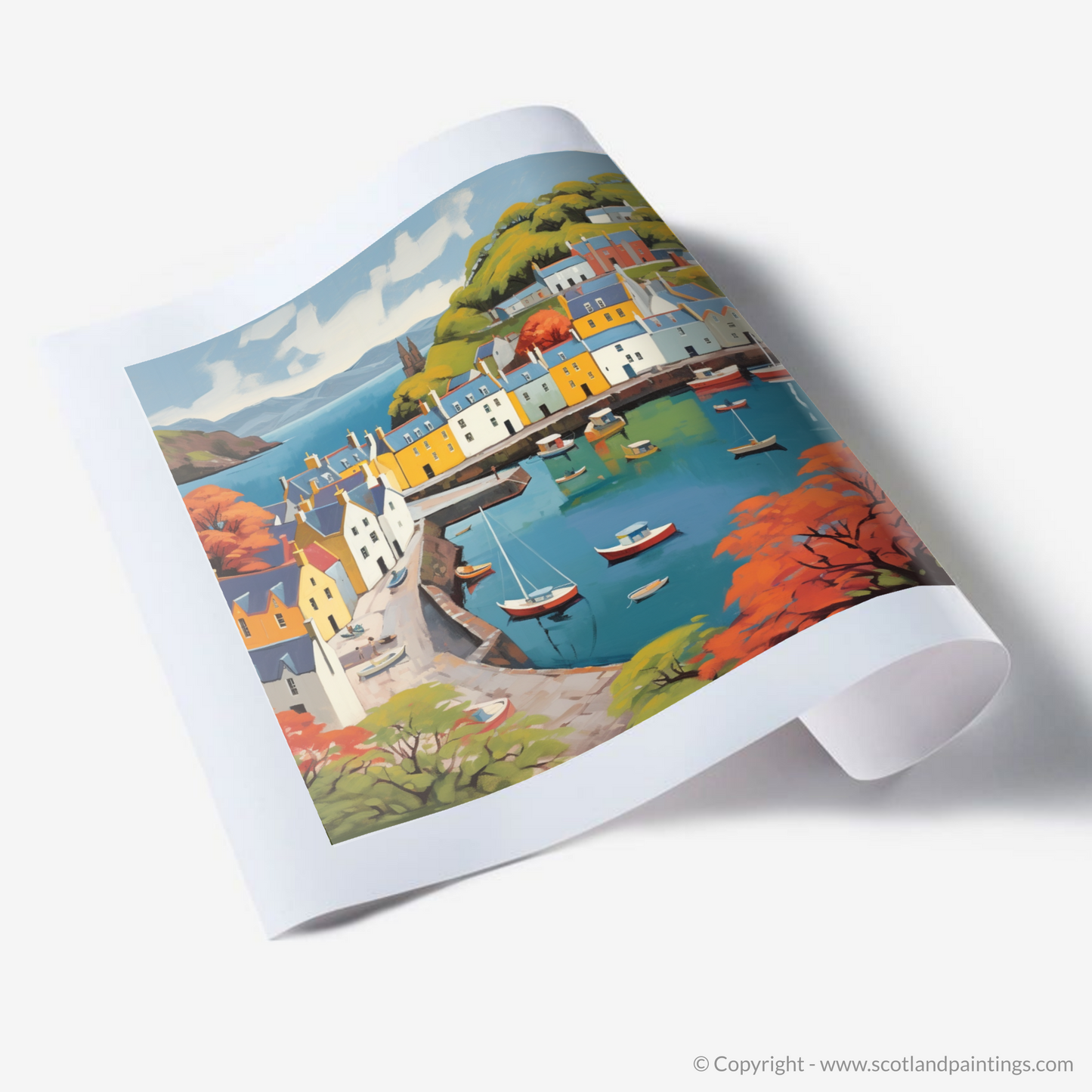 Whimsical Wonders of Portree Harbour