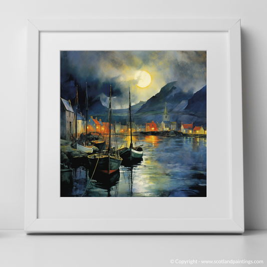 Surreal Serenade at Portree Harbour