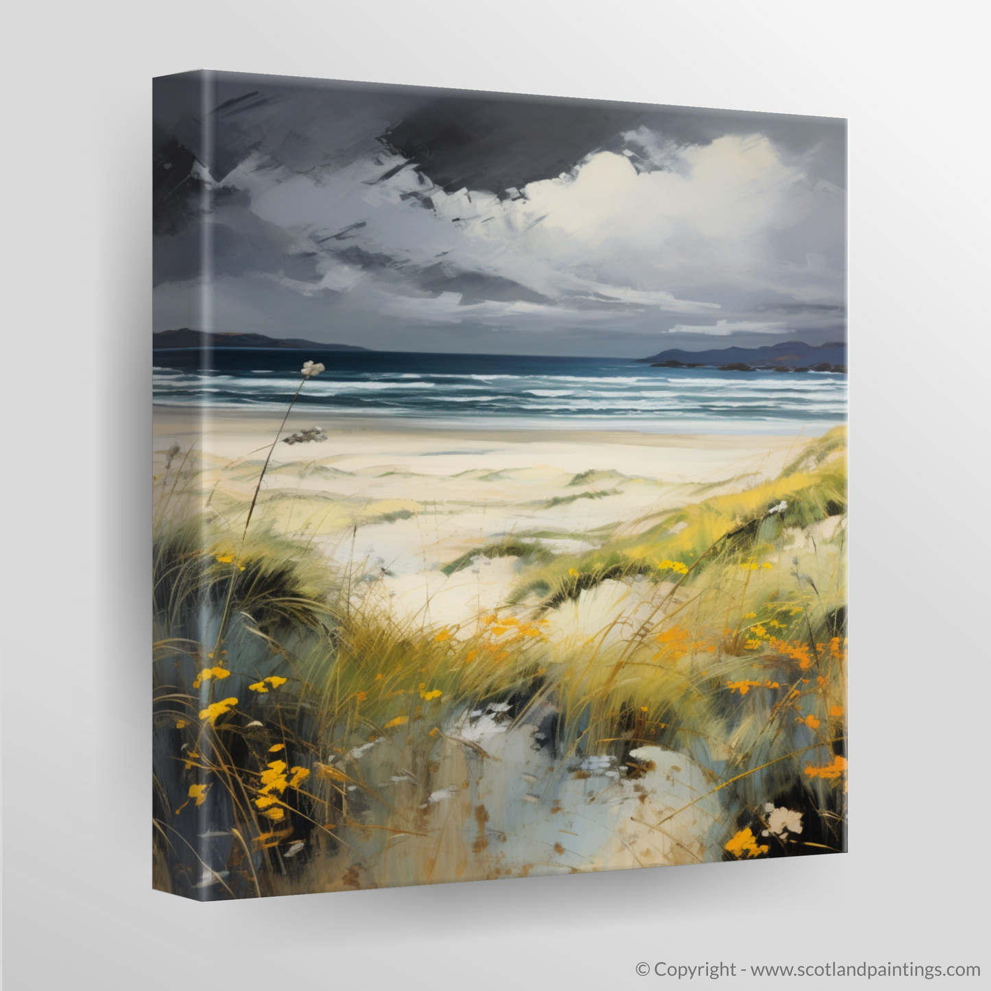 Storm's Embrace: The Wild Beauty of Camusdarach Beach