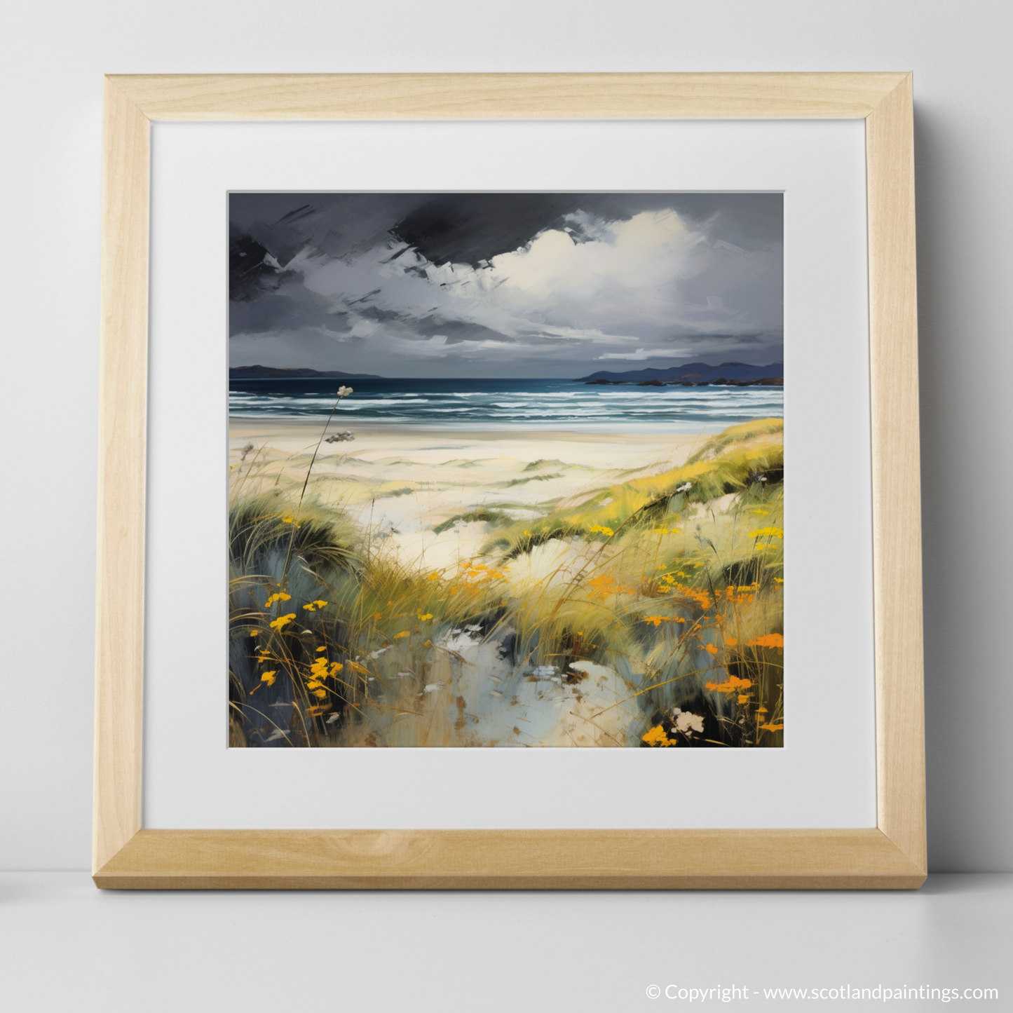 Storm's Embrace: The Wild Beauty of Camusdarach Beach