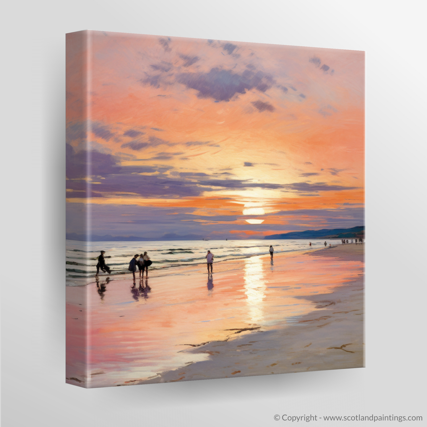 Sunset Serenade at Nairn Beach