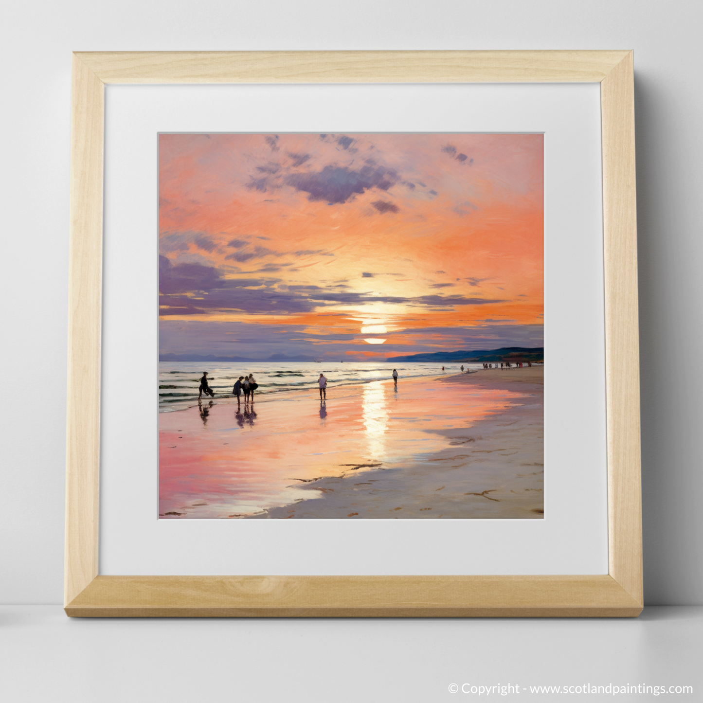 Sunset Serenade at Nairn Beach