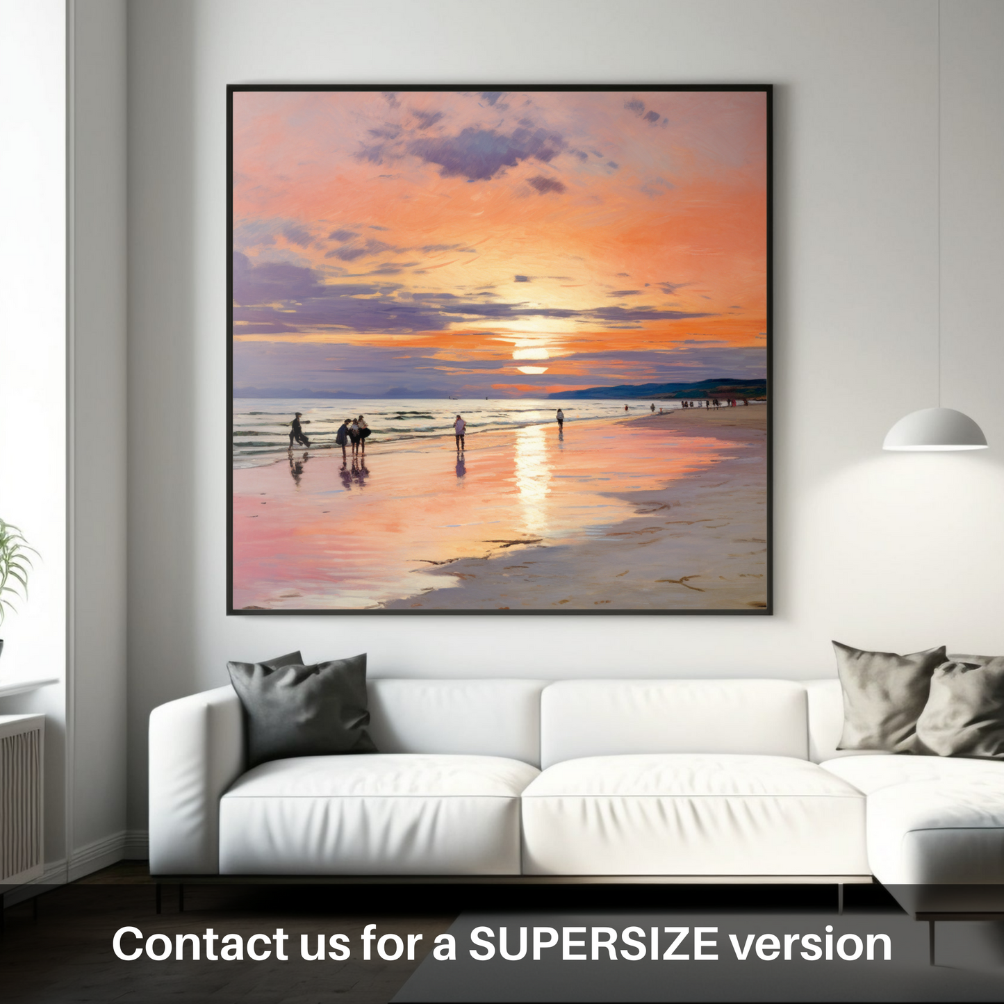 Sunset Serenade at Nairn Beach