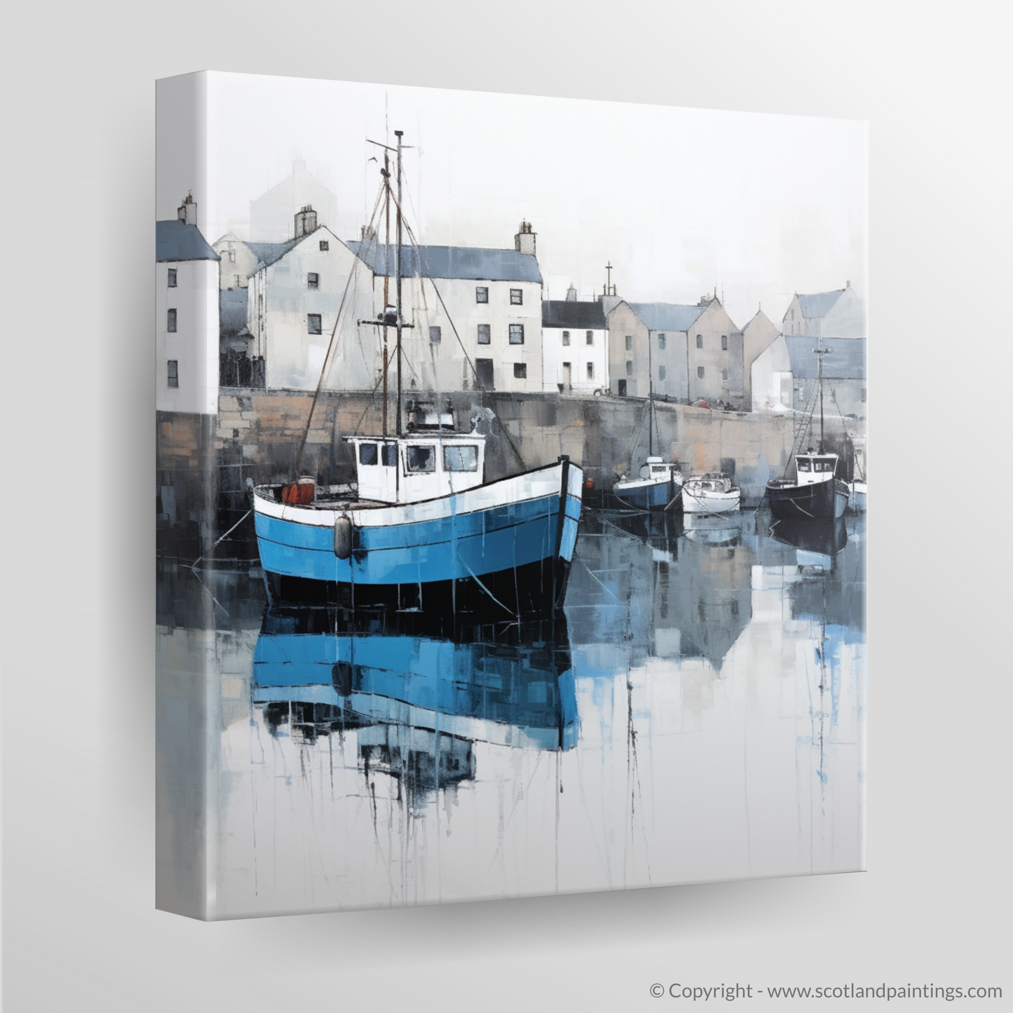 Serene Reflections of Charlestown Harbour