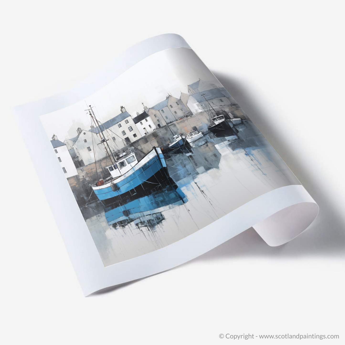 Serene Reflections of Charlestown Harbour