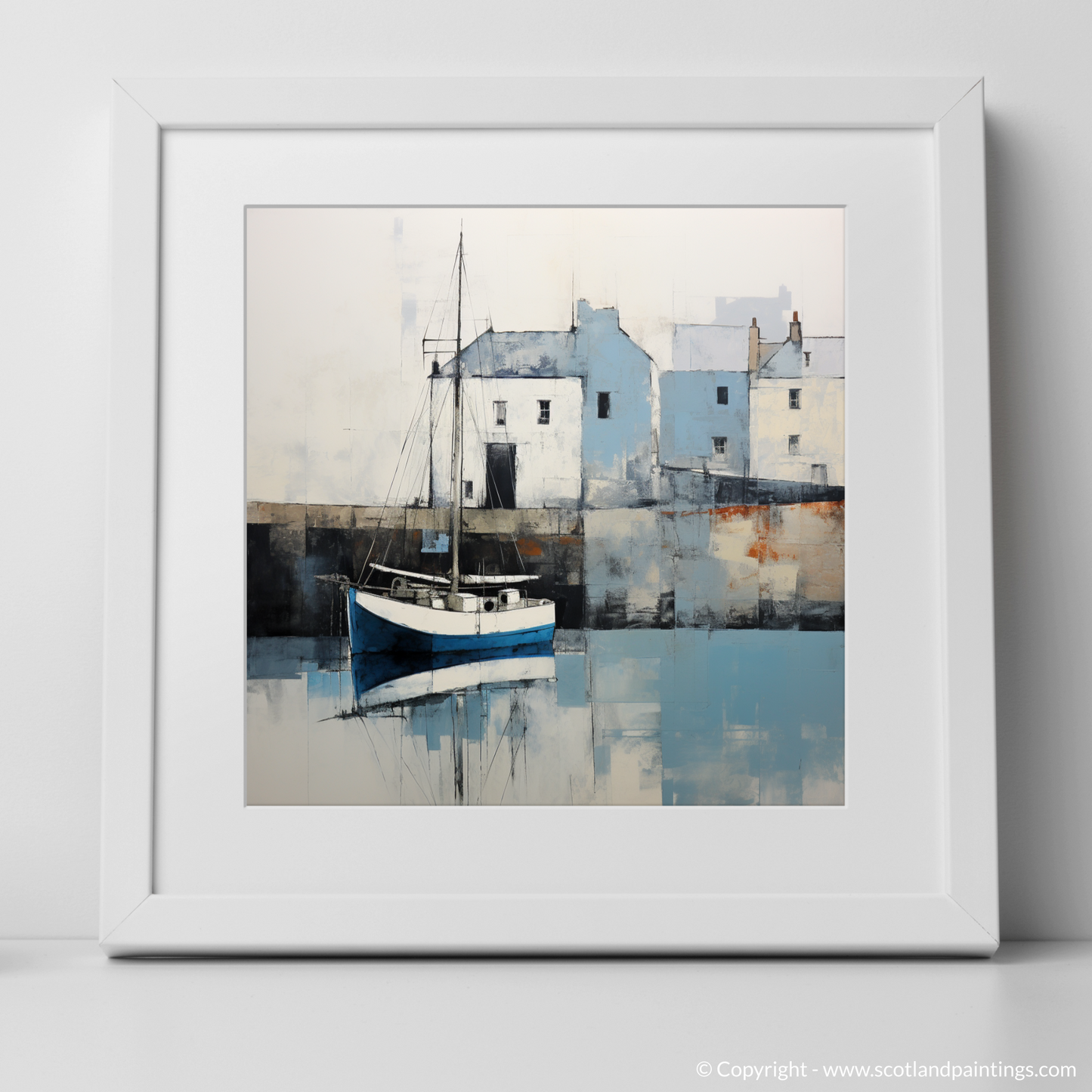 Serenity by the Sea: Charlestown Harbour in Minimalist Hues