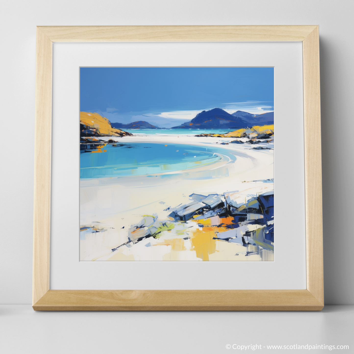 Calgary Bay Reverie: A Contemporary Scottish Beachscape