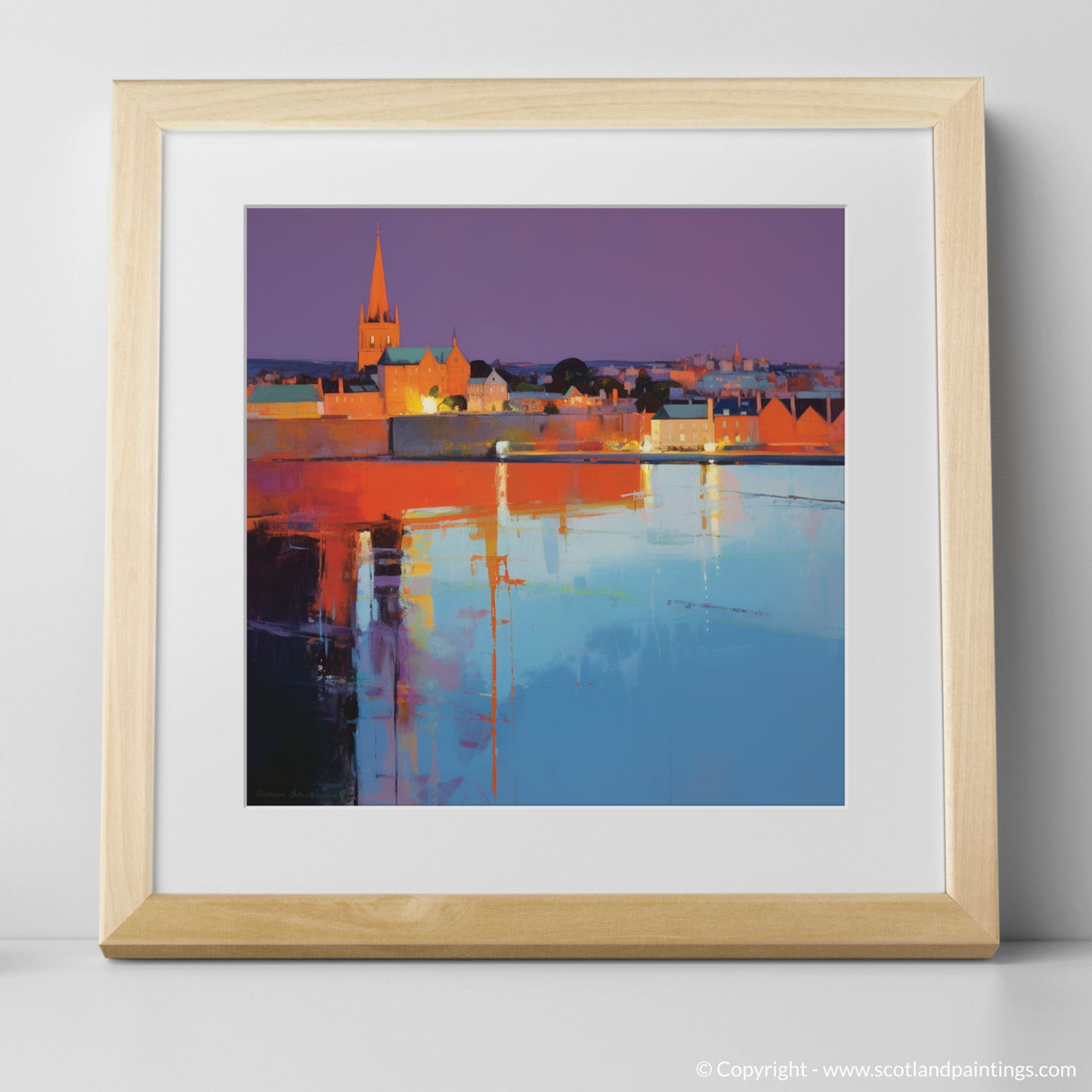 Twilight Reflections of Perth, Tayside