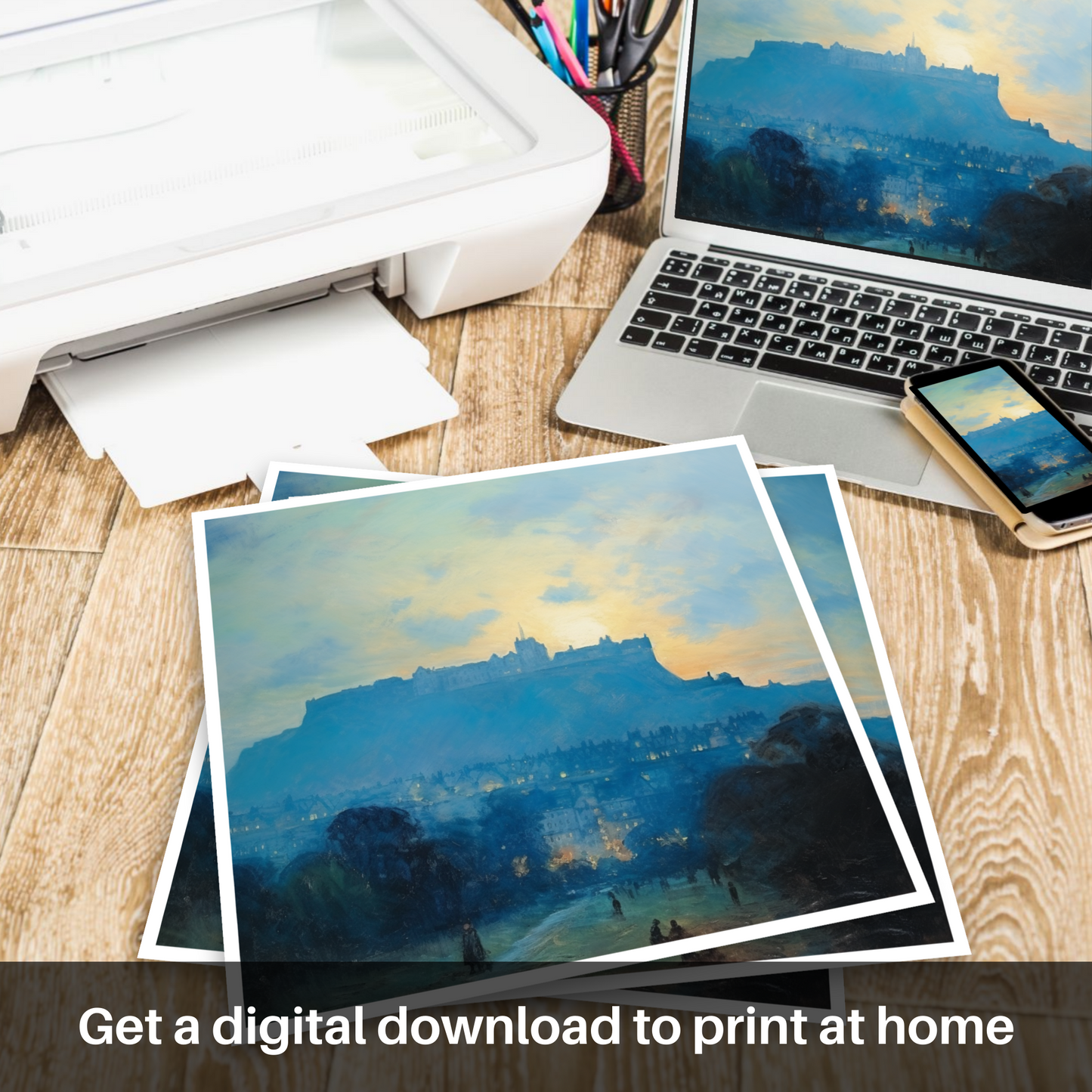 Edinburgh's Twilight Majesty