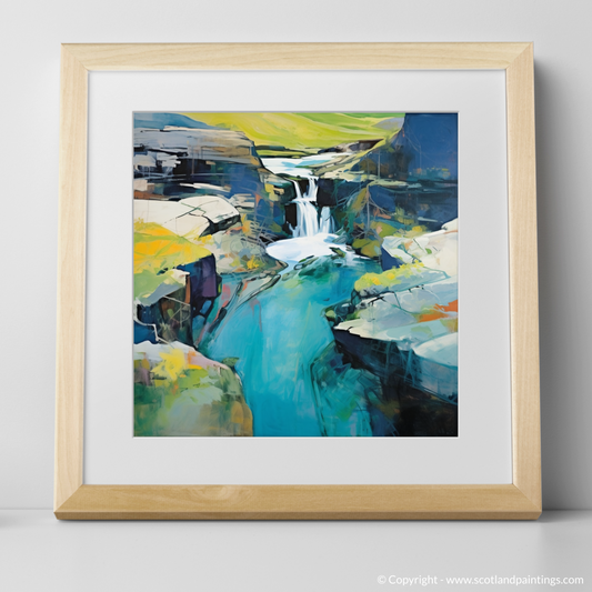 Enchantment of the Scottish Isles: Abstract Impressions of The Fairy Pools