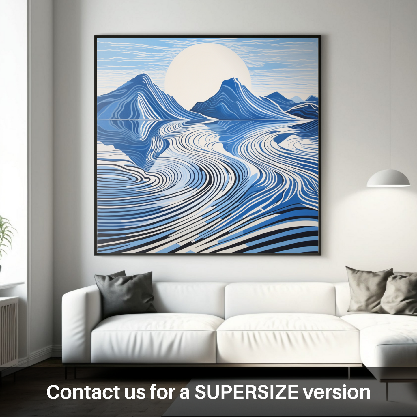 Abstract Elegance of Suilven