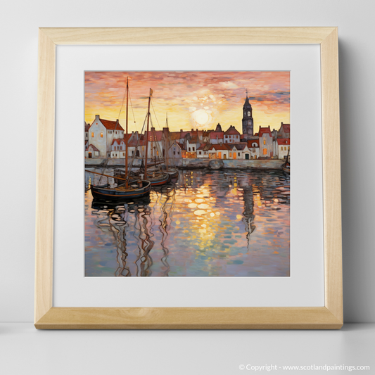 Enchanted Dusk at Port Ellen Harbour