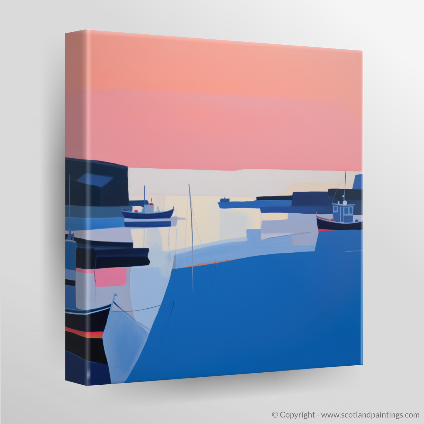 Dusk Embrace at Portnahaven Harbour