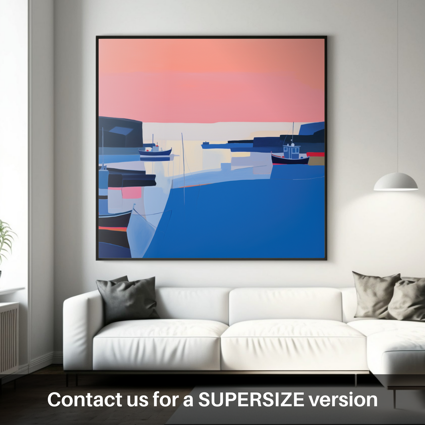 Dusk Embrace at Portnahaven Harbour