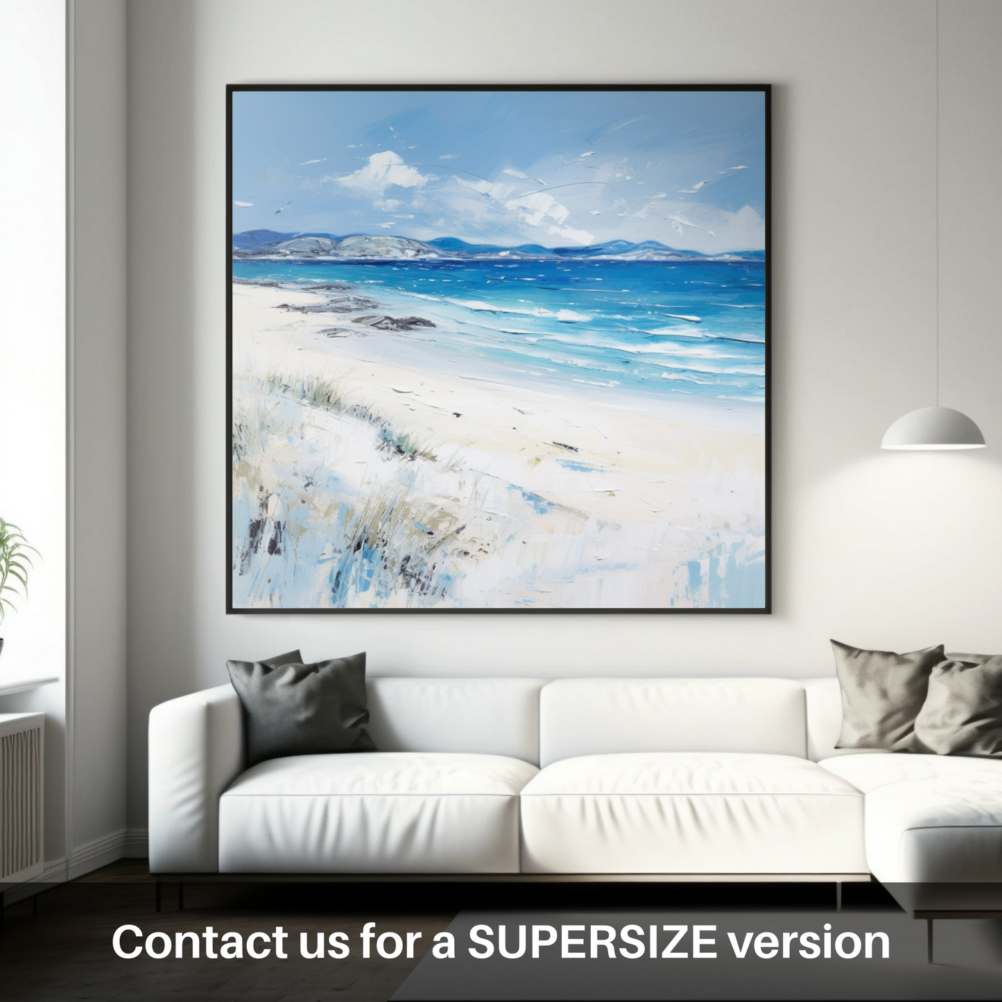 Scottish Shores: Traigh Mhor Abstraction