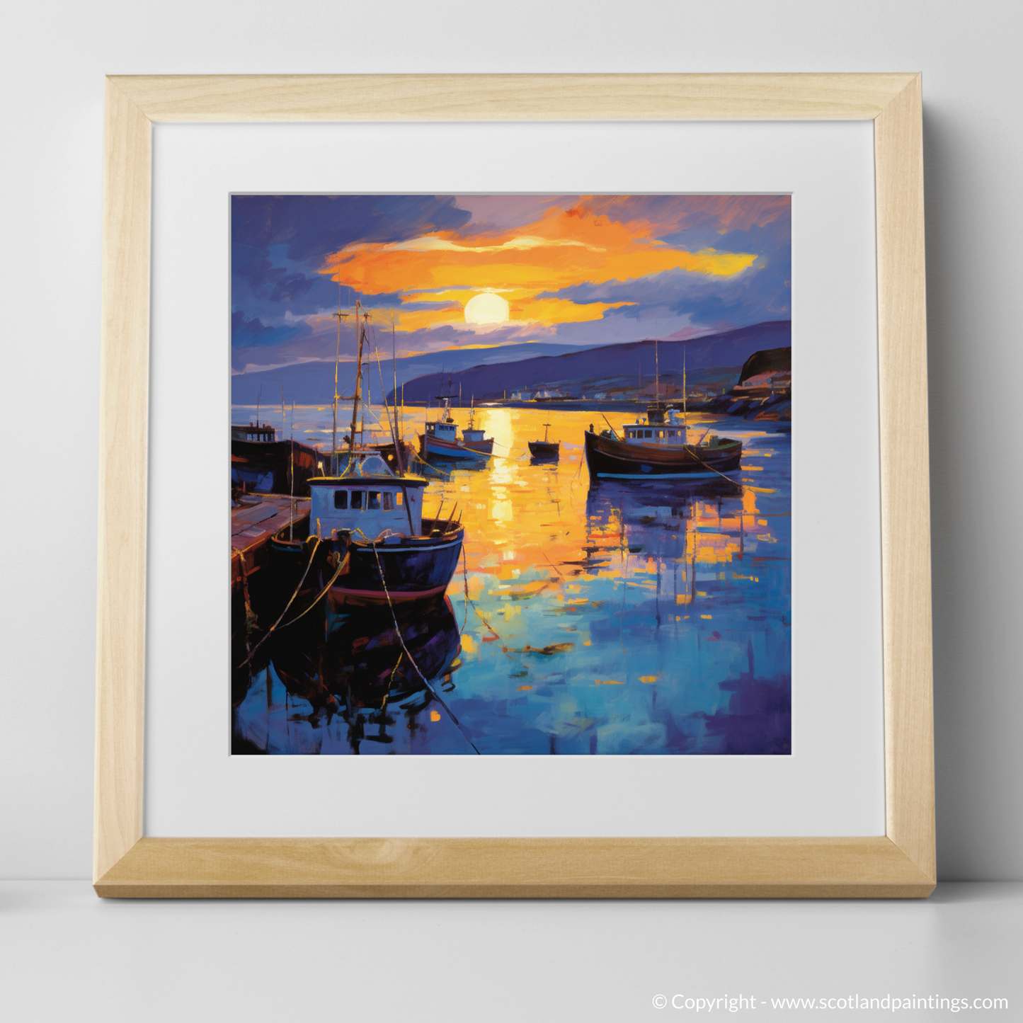 Millport Harbour Dusk Symphony