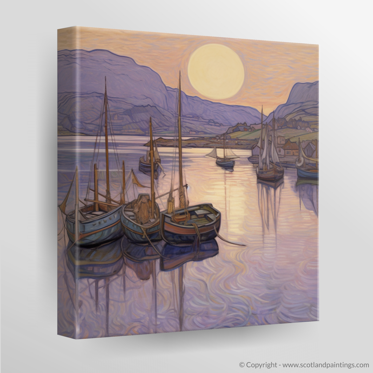 Enchanted Dusk at Tayvallich Harbour