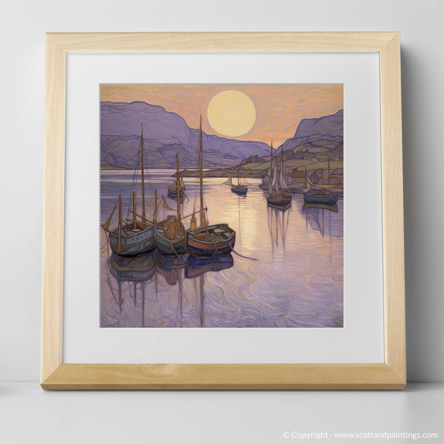 Enchanted Dusk at Tayvallich Harbour