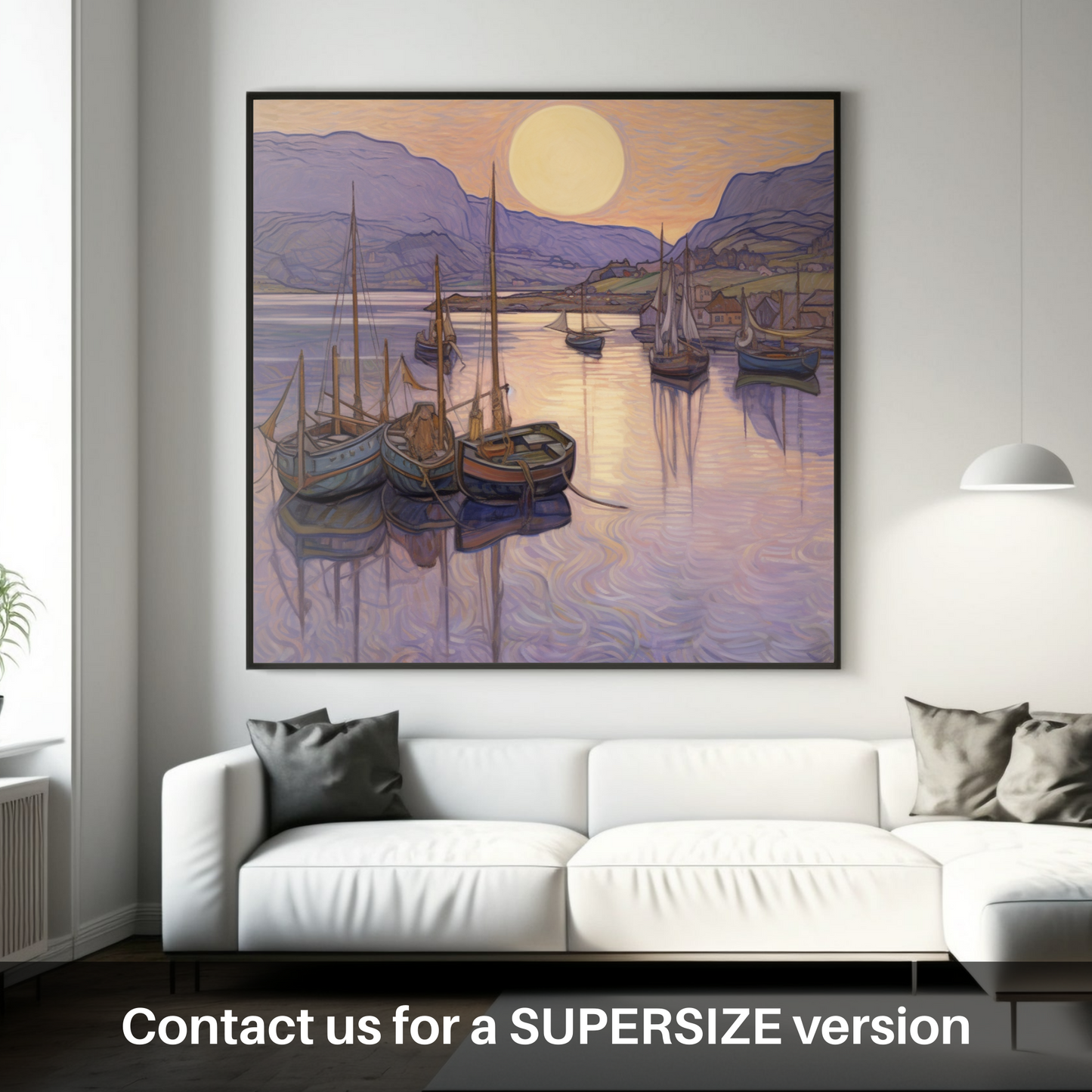 Enchanted Dusk at Tayvallich Harbour