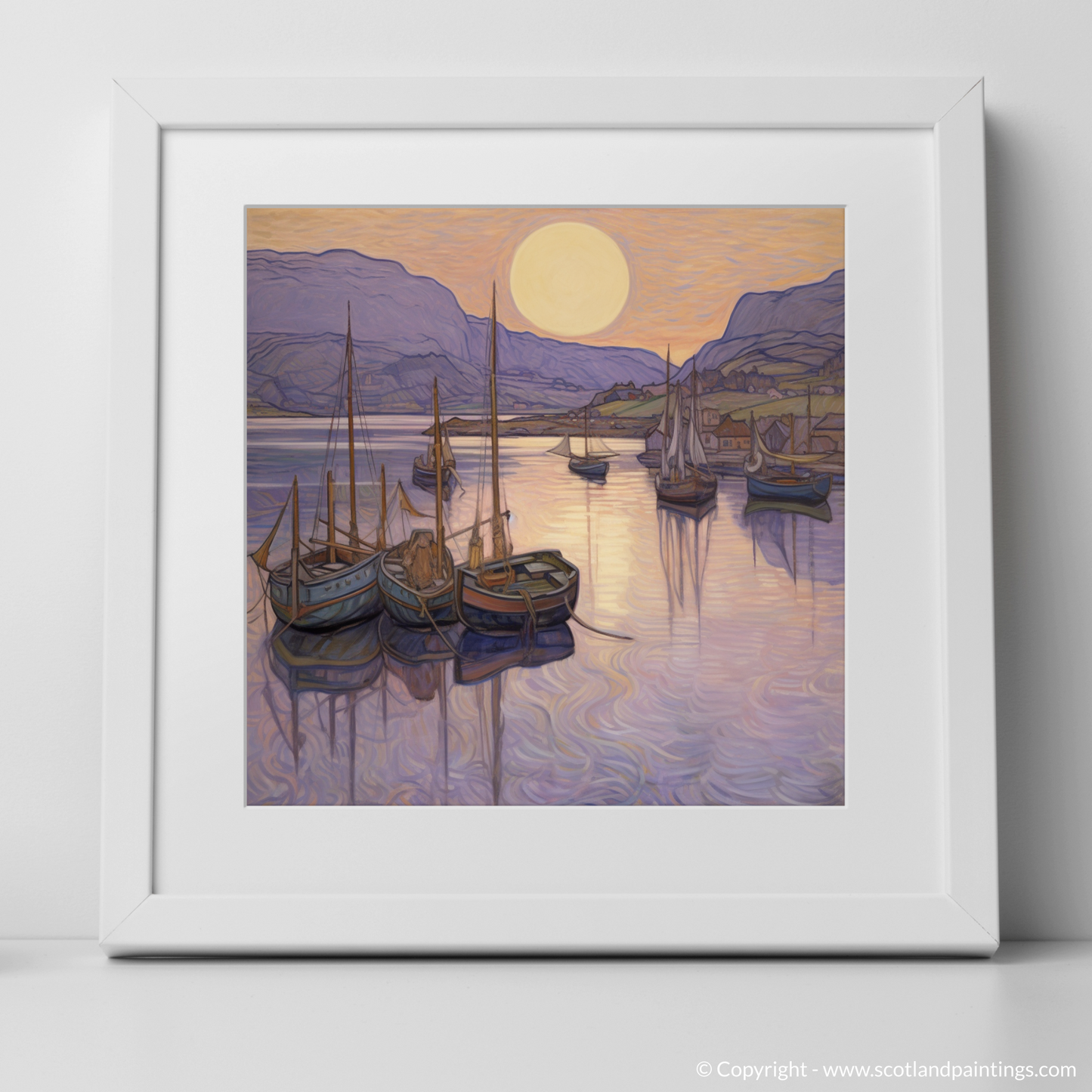 Enchanted Dusk at Tayvallich Harbour