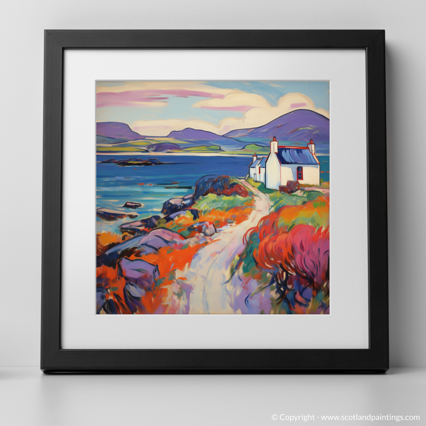 Vibrant Hebrides: A Fauvist Ode to Isle of Scalpay