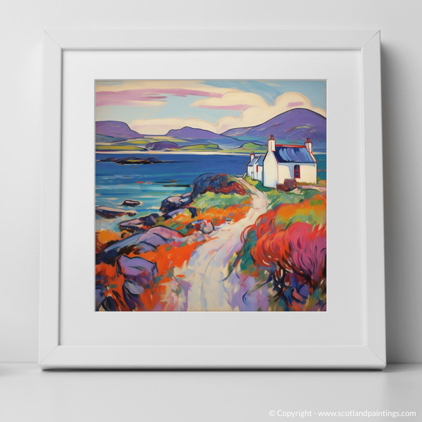 Vibrant Hebrides: A Fauvist Ode to Isle of Scalpay