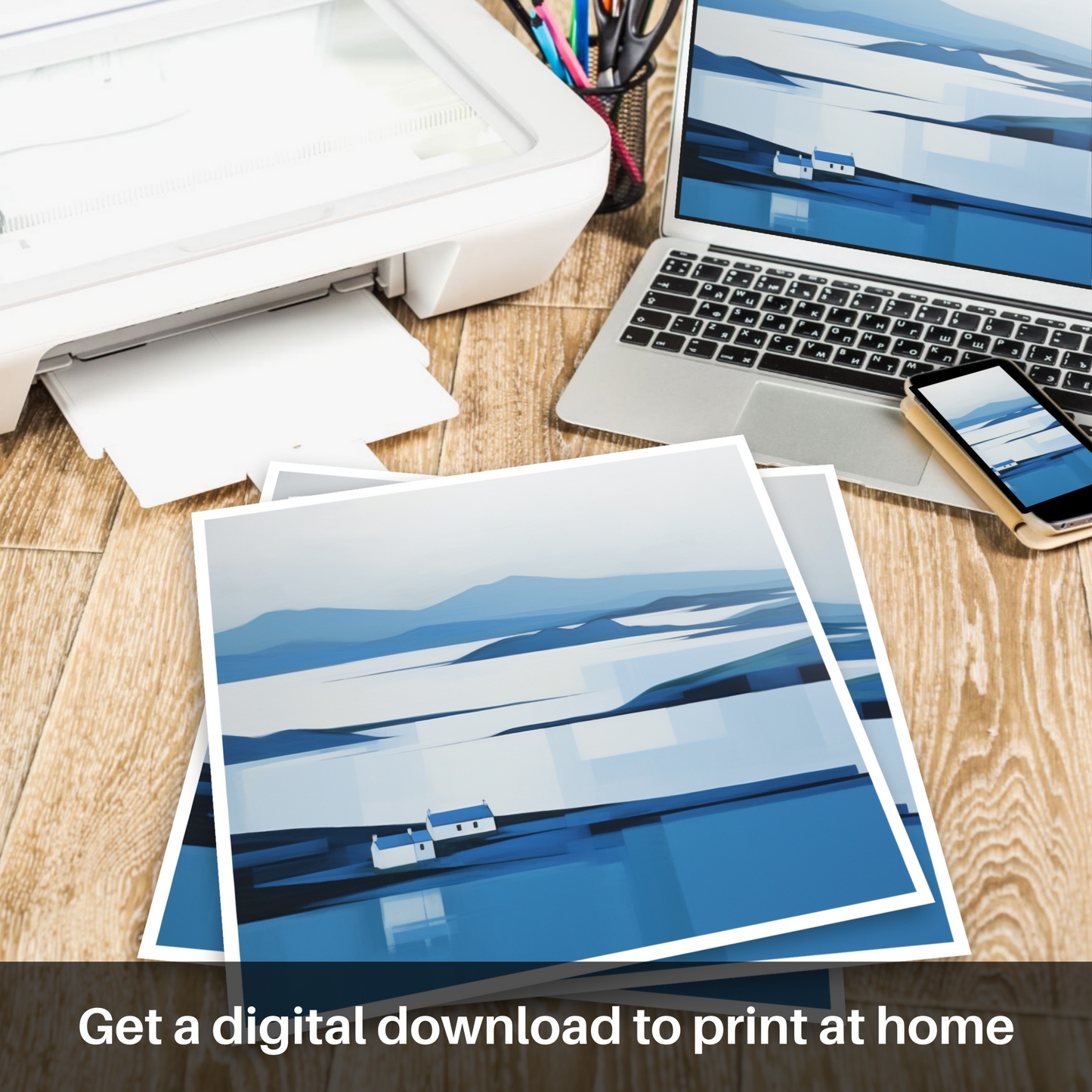 Isle of Islay Serenity: A Minimalist Tribute to the Inner Hebrides