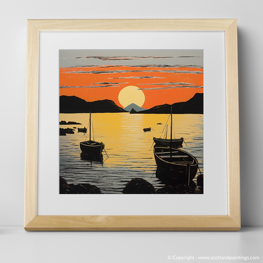 Sunset Serenity at Achmelvich Bay