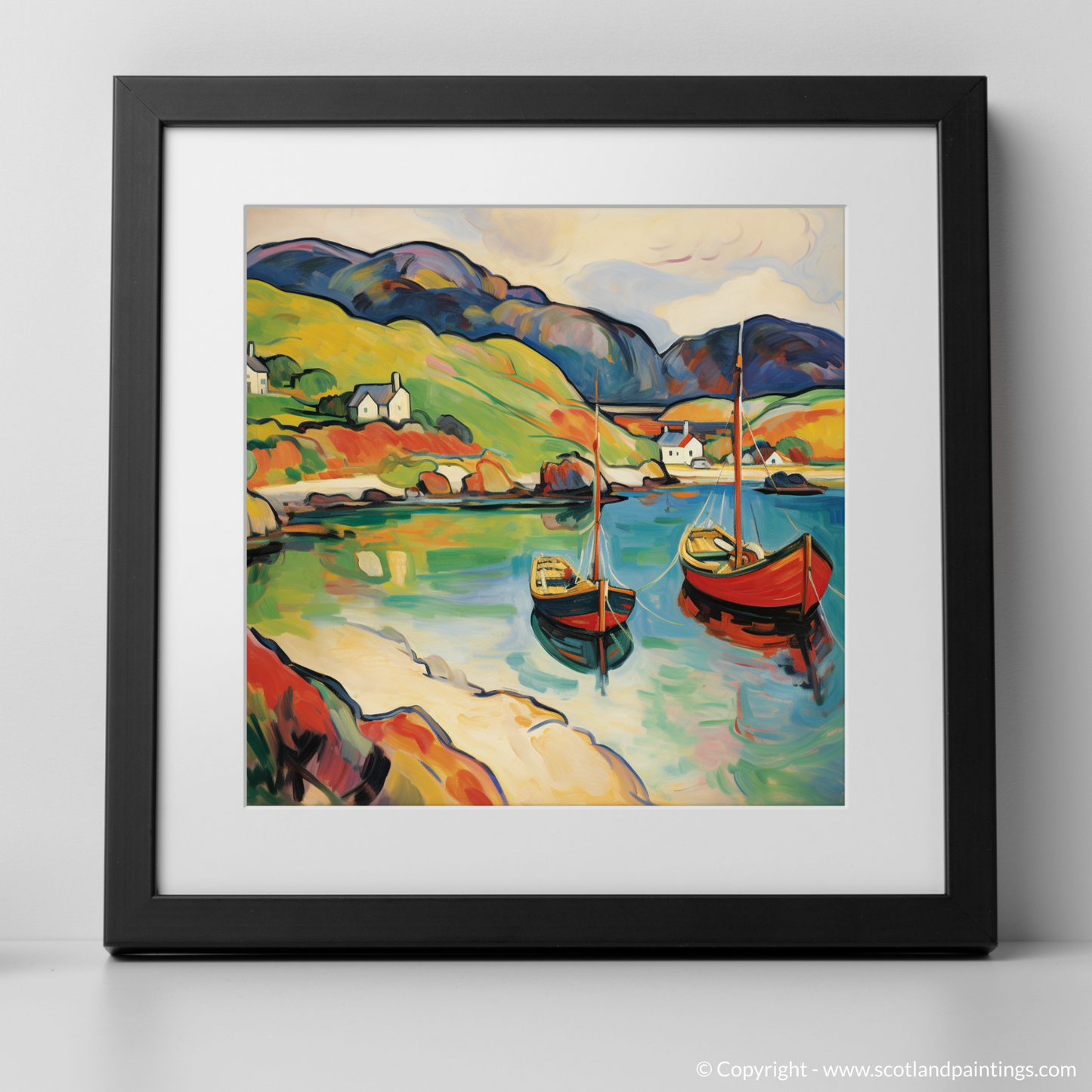 Gairloch Harbour: A Fauvist Dream in Wester Ross