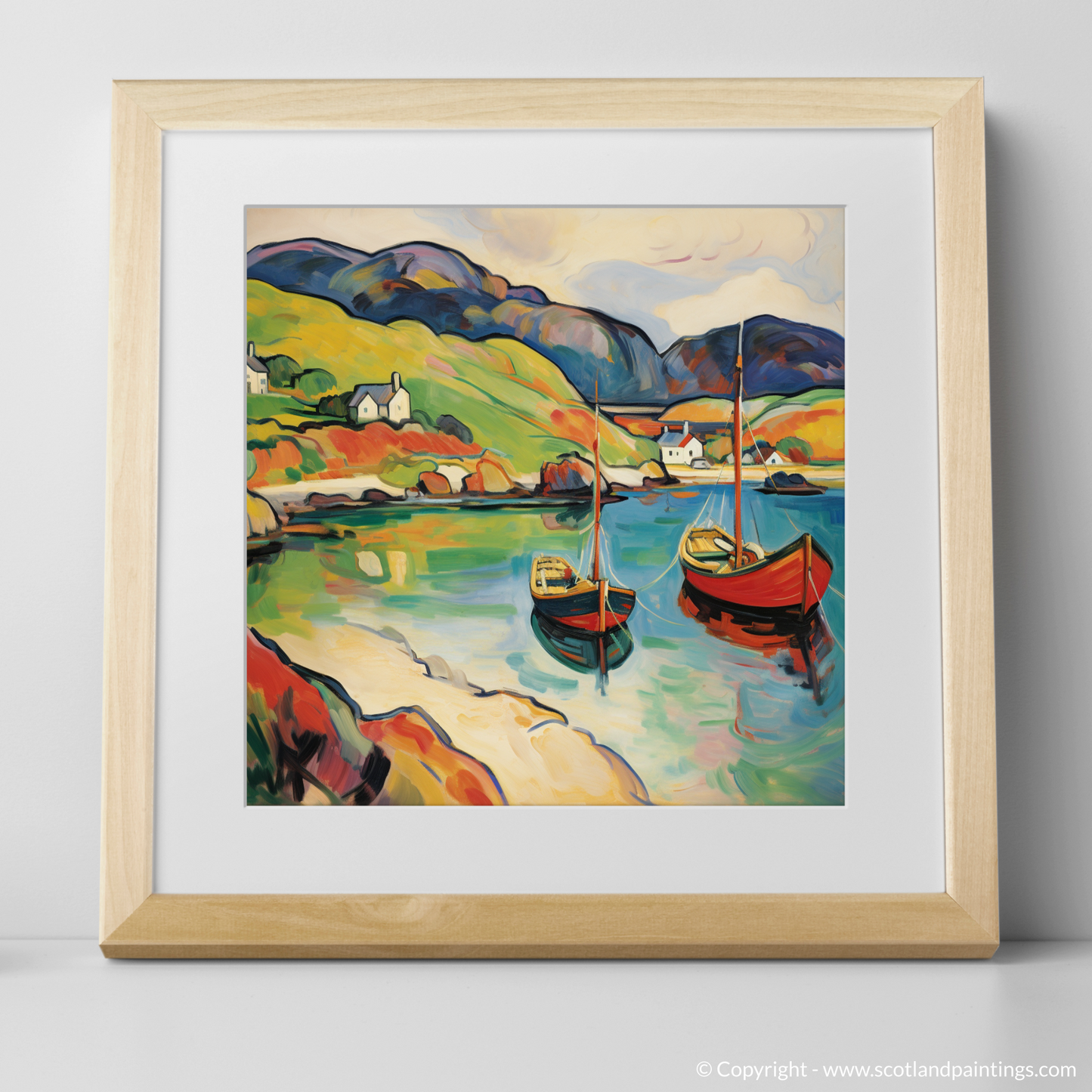 Gairloch Harbour: A Fauvist Dream in Wester Ross