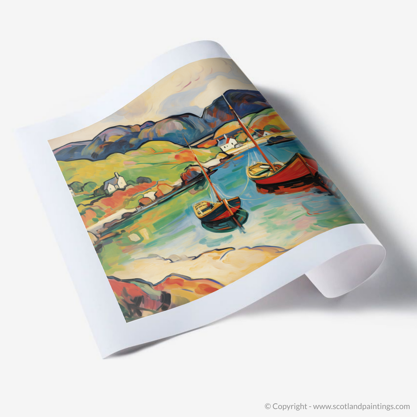 Gairloch Harbour: A Fauvist Dream in Wester Ross