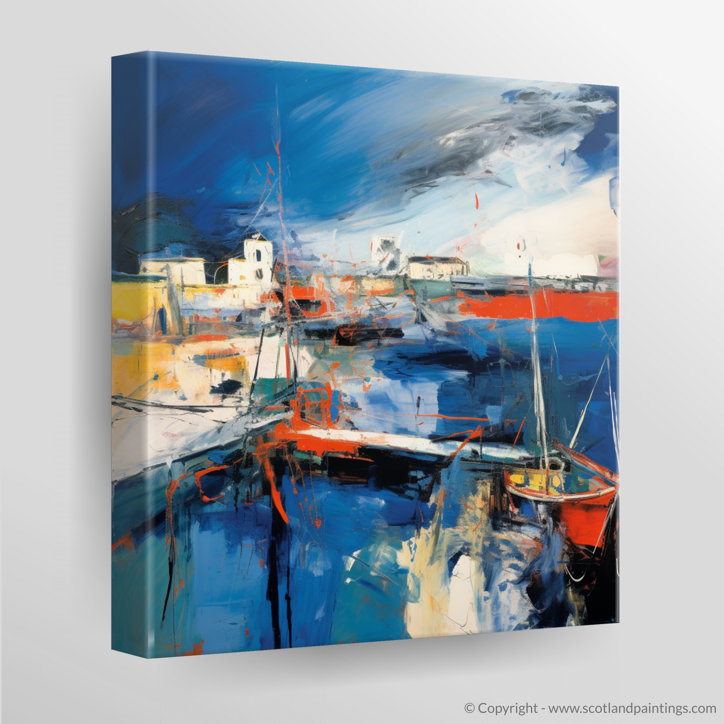 Tempestuous Charlestown: An Abstract Expressionist Voyage