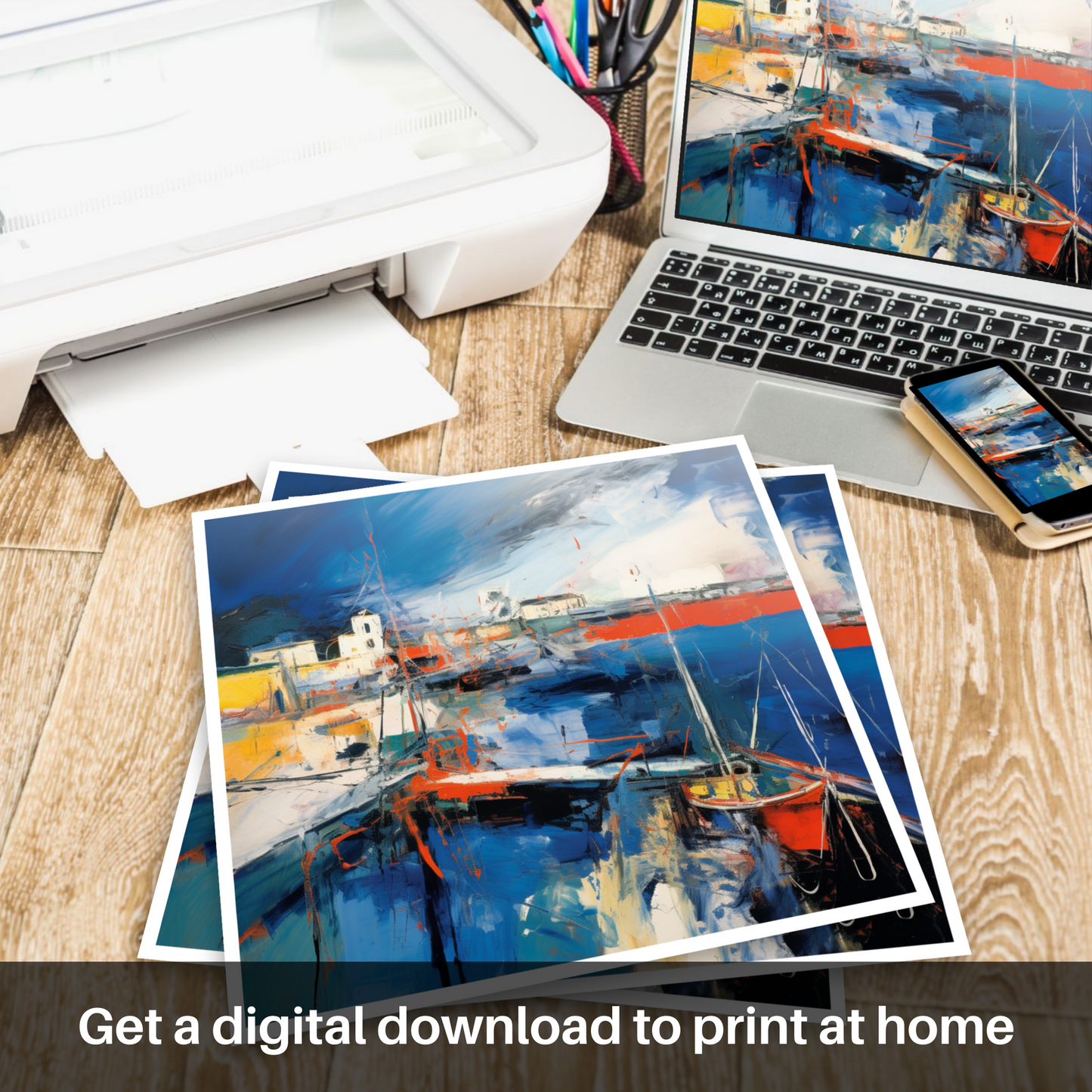 Tempestuous Charlestown: An Abstract Expressionist Voyage