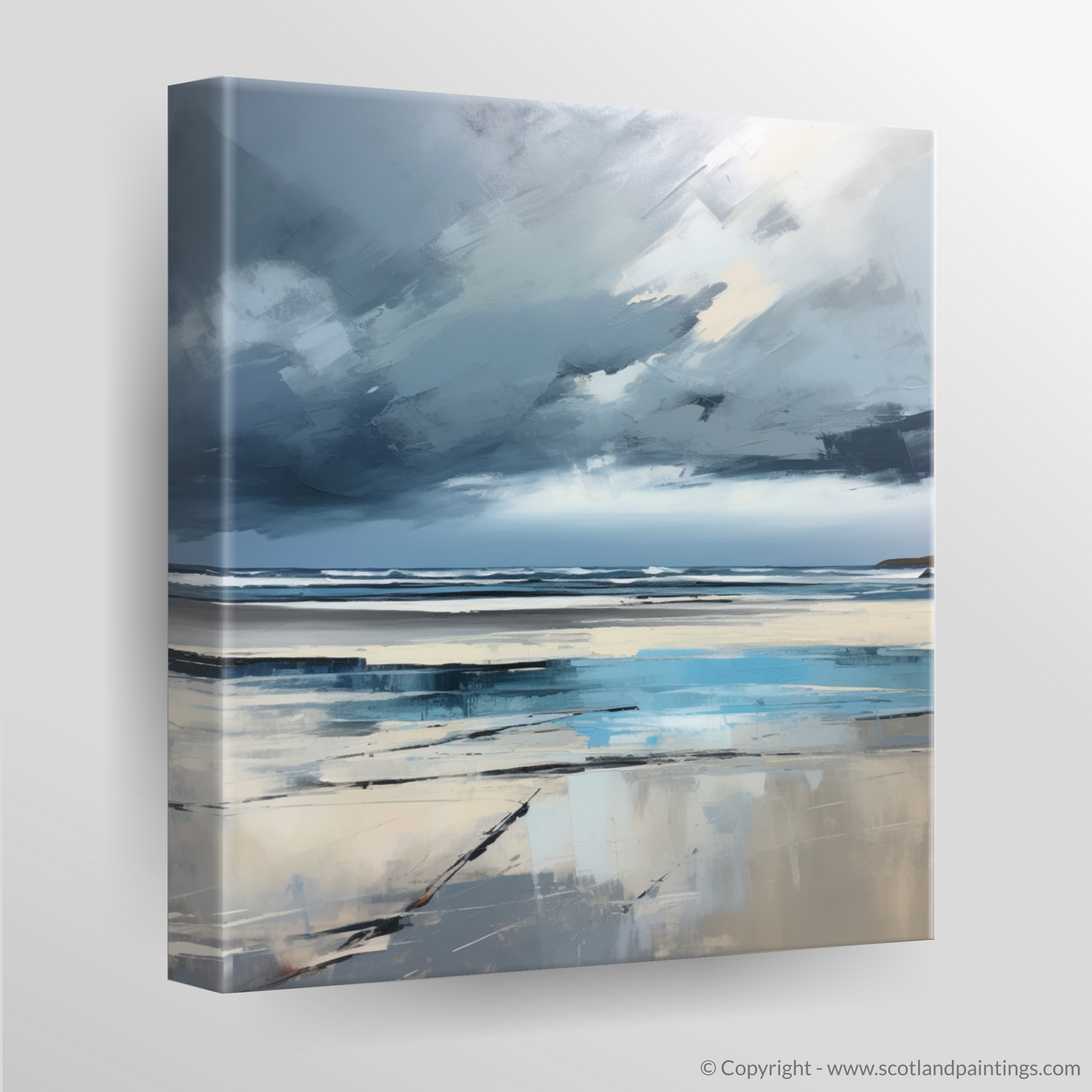 Stormy Serenity at Lunan Bay