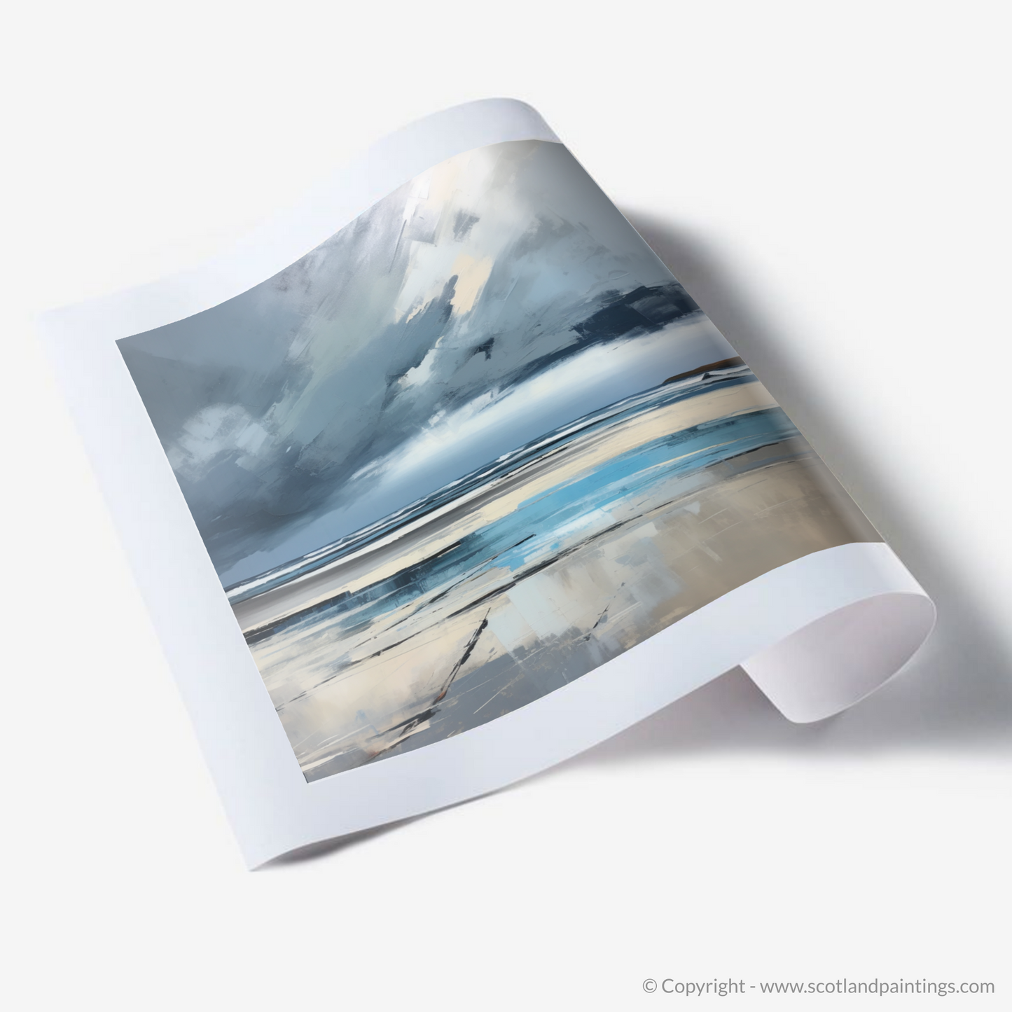 Stormy Serenity at Lunan Bay