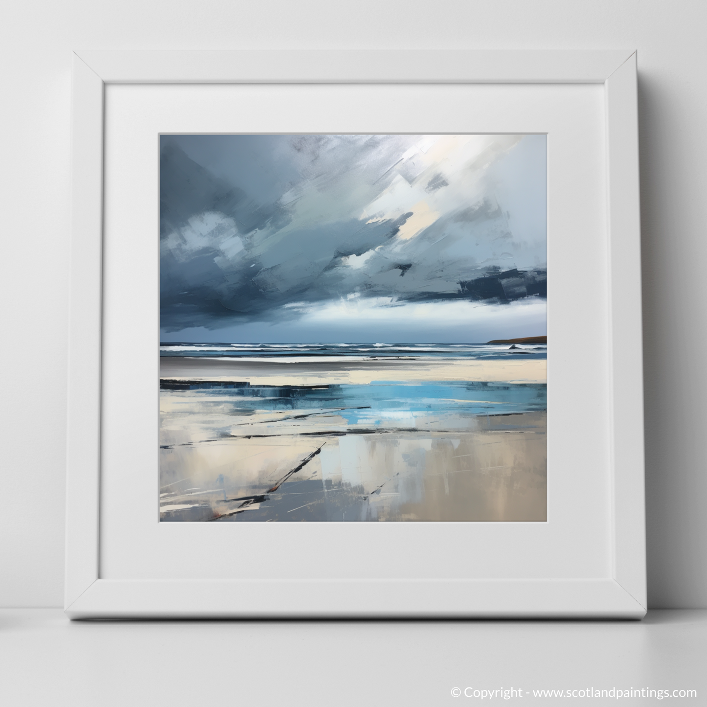 Stormy Serenity at Lunan Bay