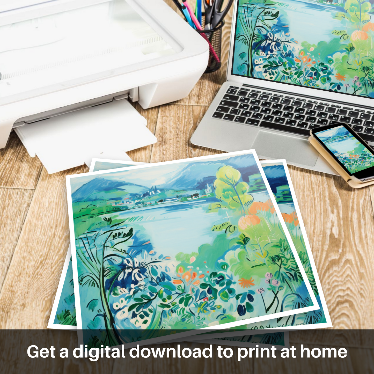 Vibrant Vistas of Loch Lomond