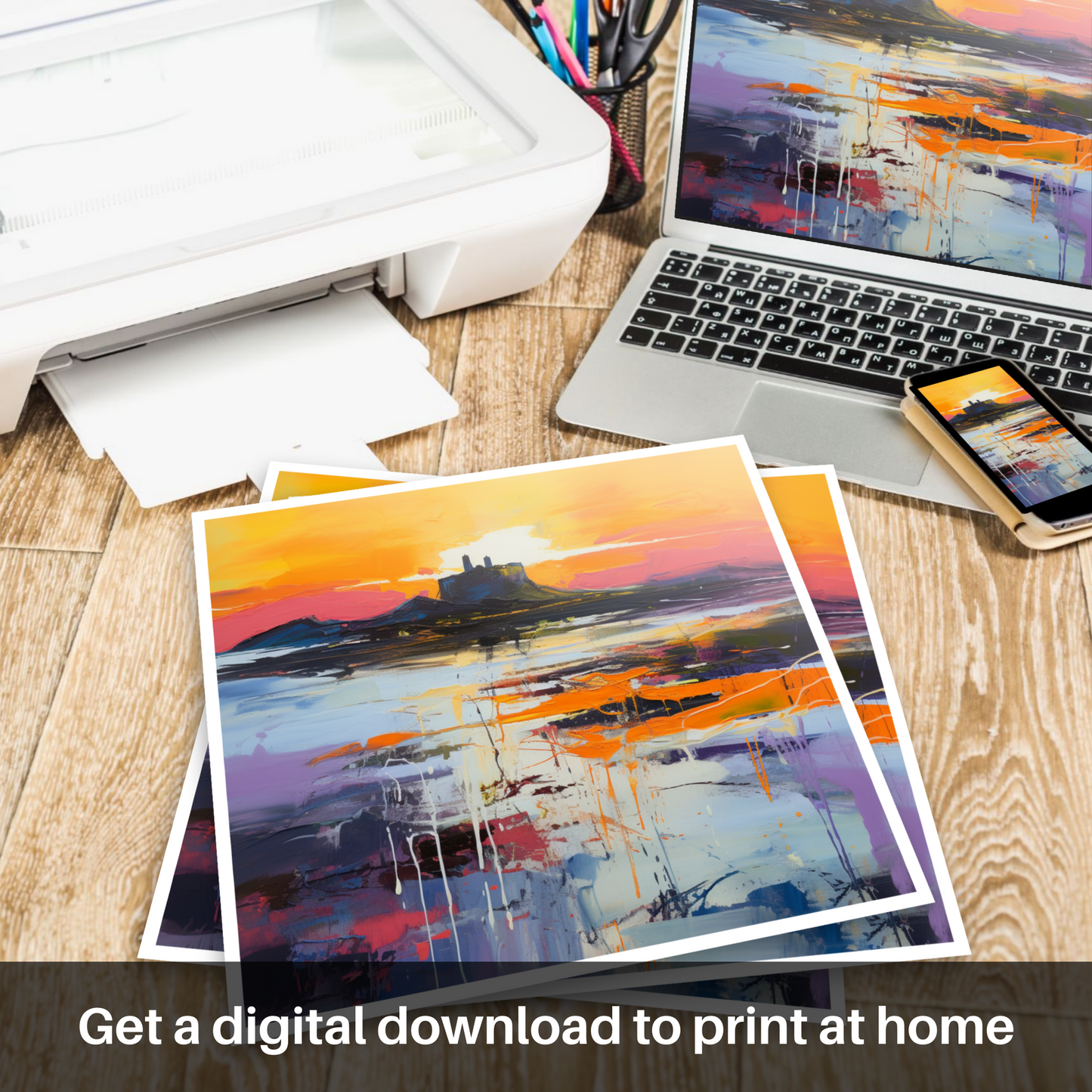 Sunset Serenade at Castle Stalker Bay