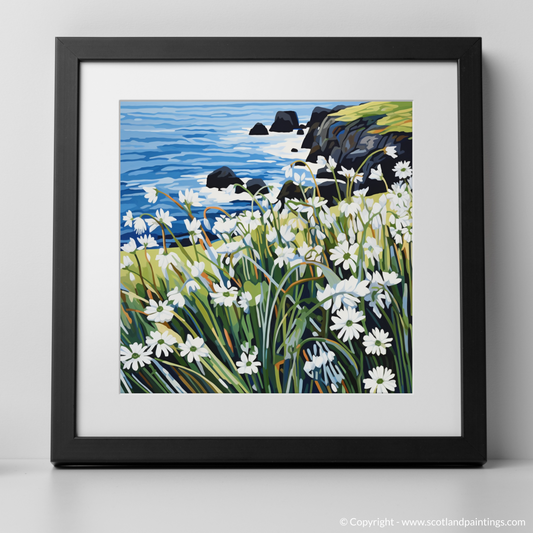 Wild Blooms of Cape Wrath: An Abstract Ode to Scottish Flora