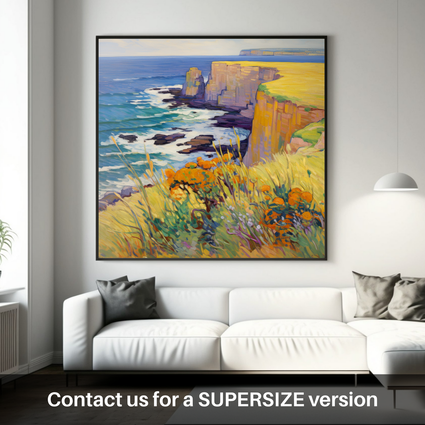 Golden Samphire Glory: The Wild Majesty of Berwick-upon-Tweed Cliffs