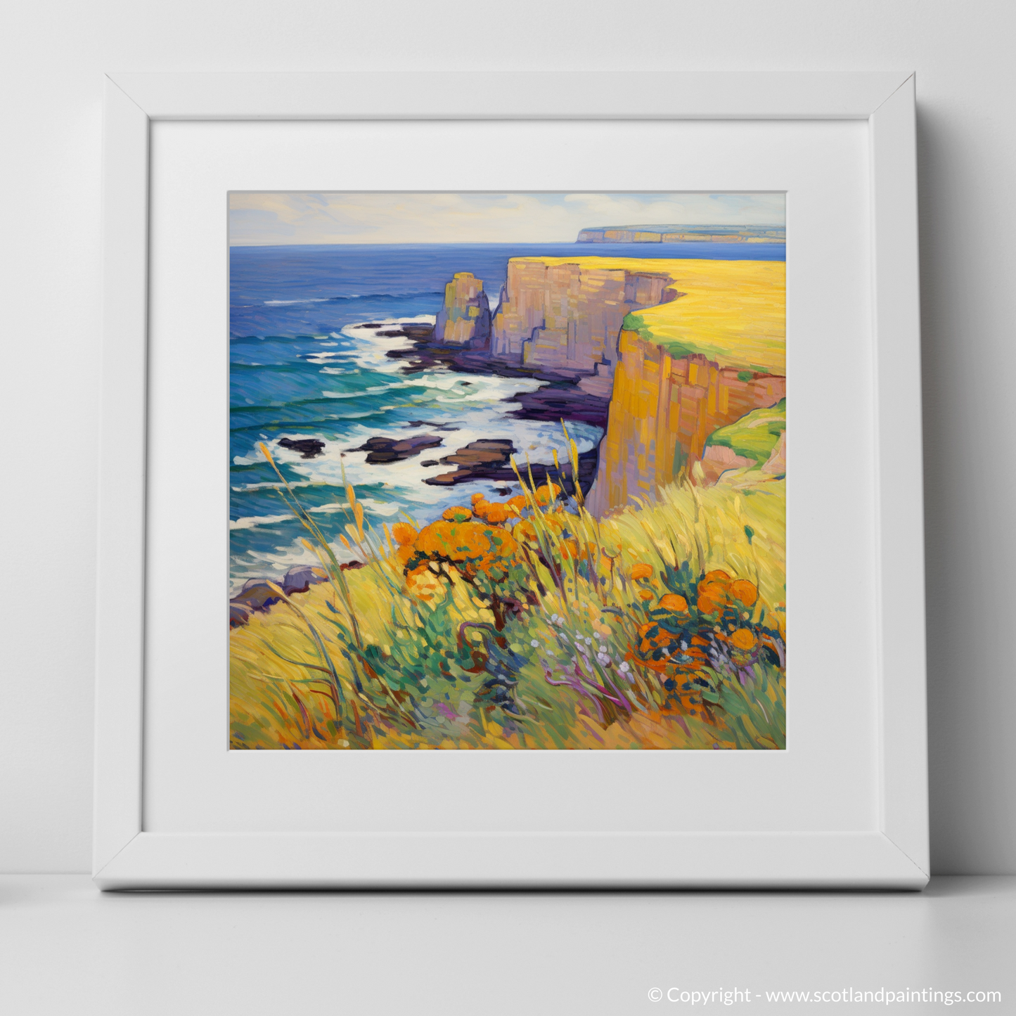 Golden Samphire Glory: The Wild Majesty of Berwick-upon-Tweed Cliffs