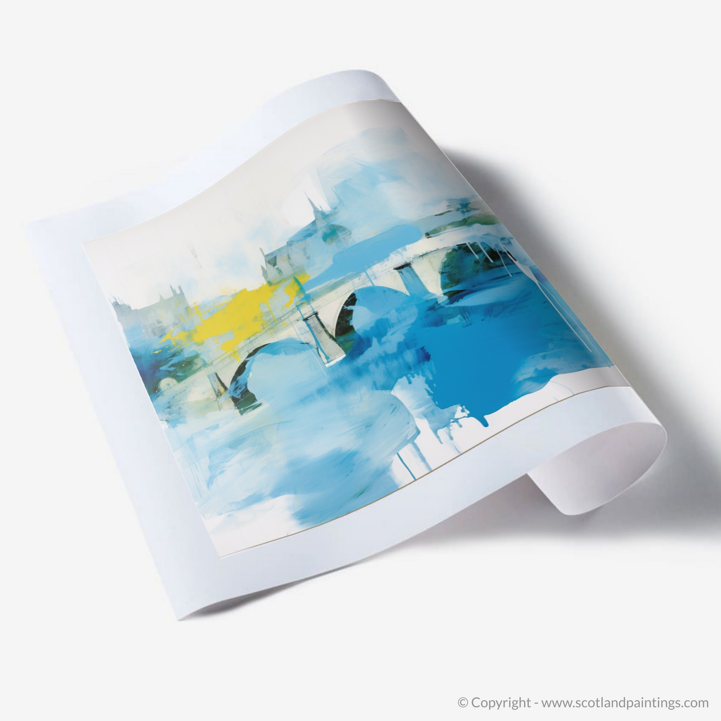 Edinburgh's Dean Bridge Abstract Escapade