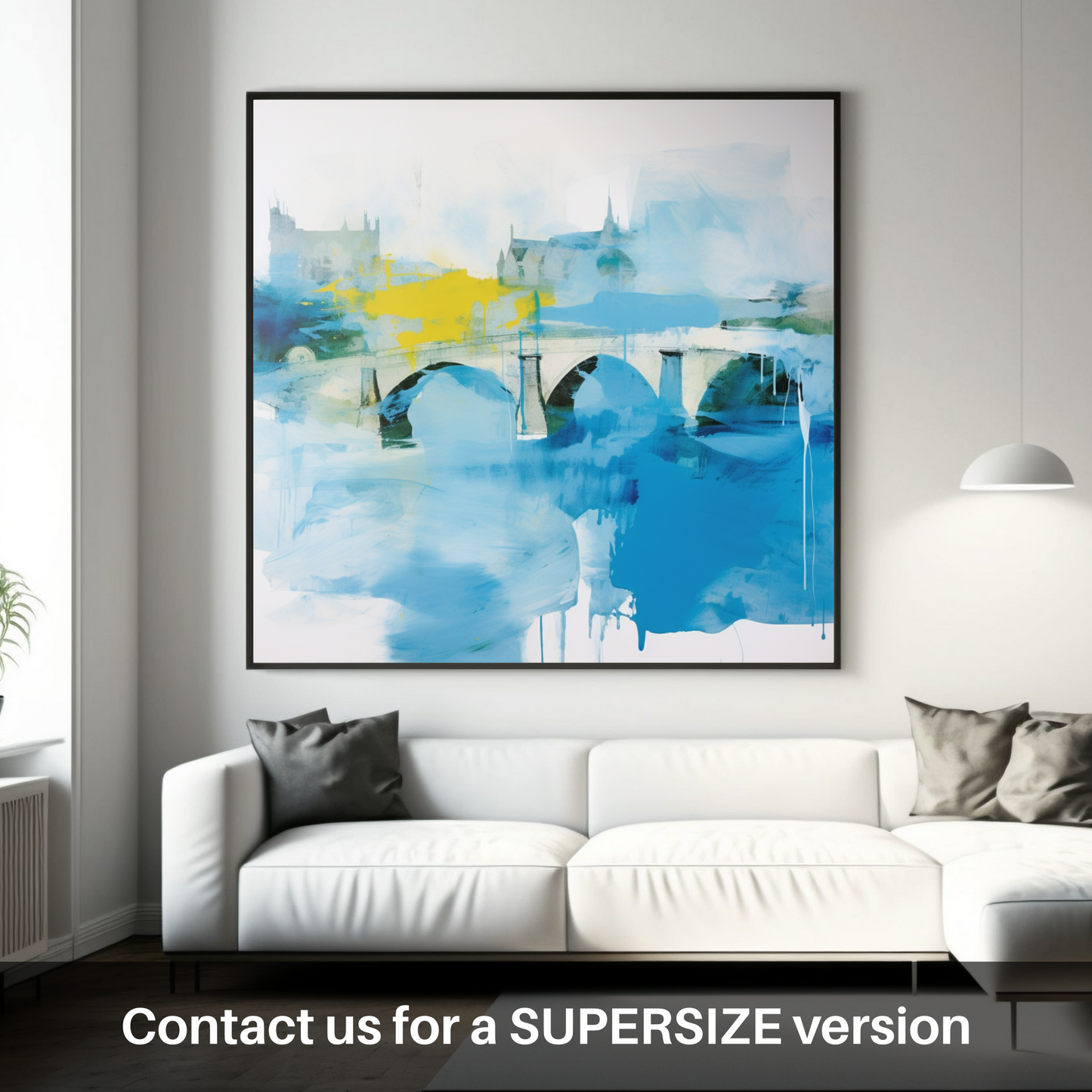 Edinburgh's Dean Bridge Abstract Escapade